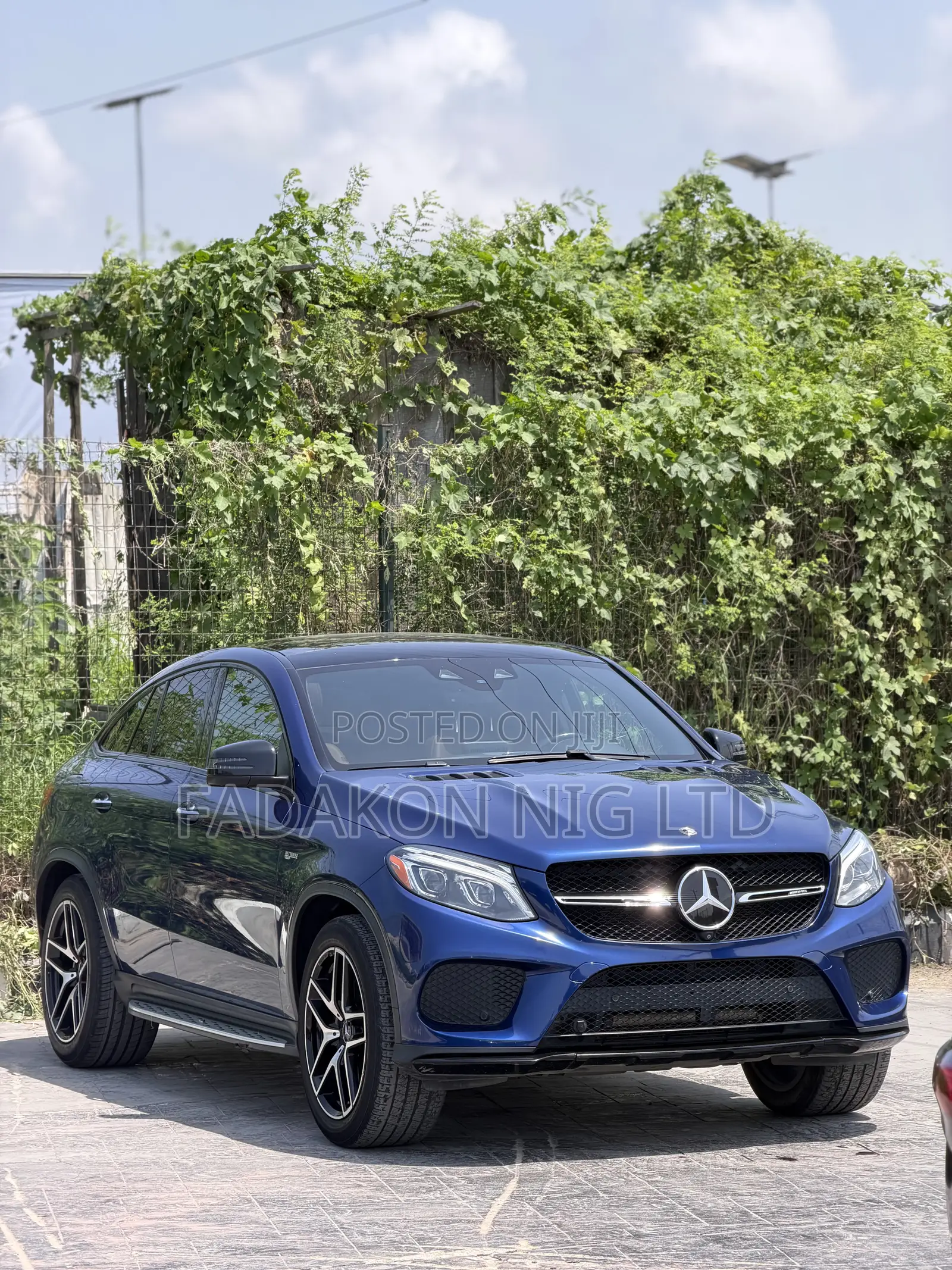 Mercedes-Benz GLE-Class AMG GLE 43 4MATIC 2018 Blue