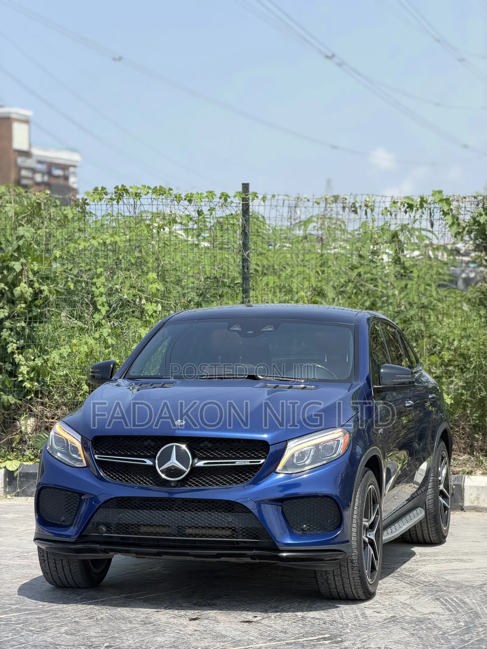 Mercedes-Benz GLE-Class AMG GLE 43 4MATIC 2018 Blue