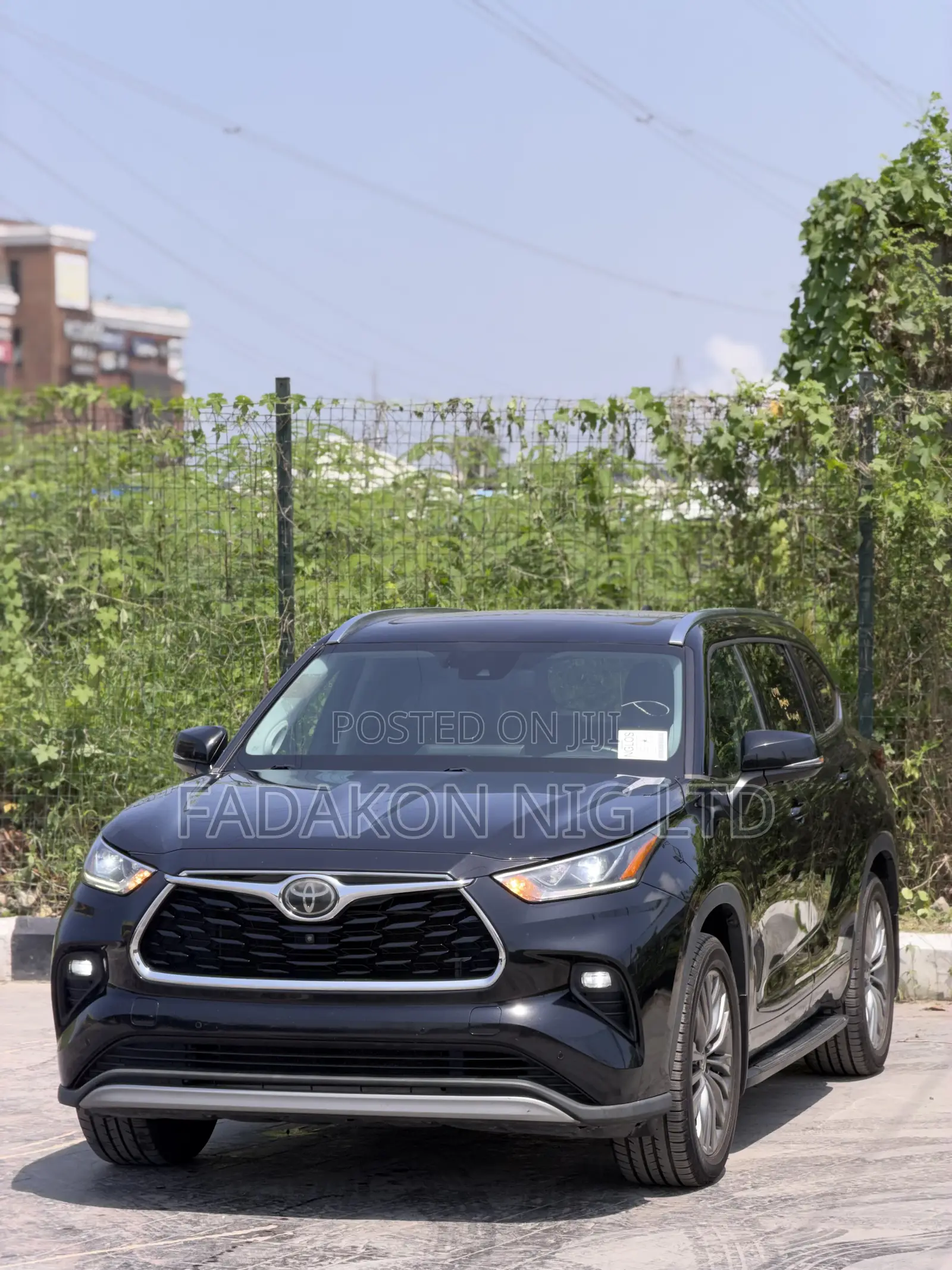 Toyota Highlander Platinum 2021 Black
