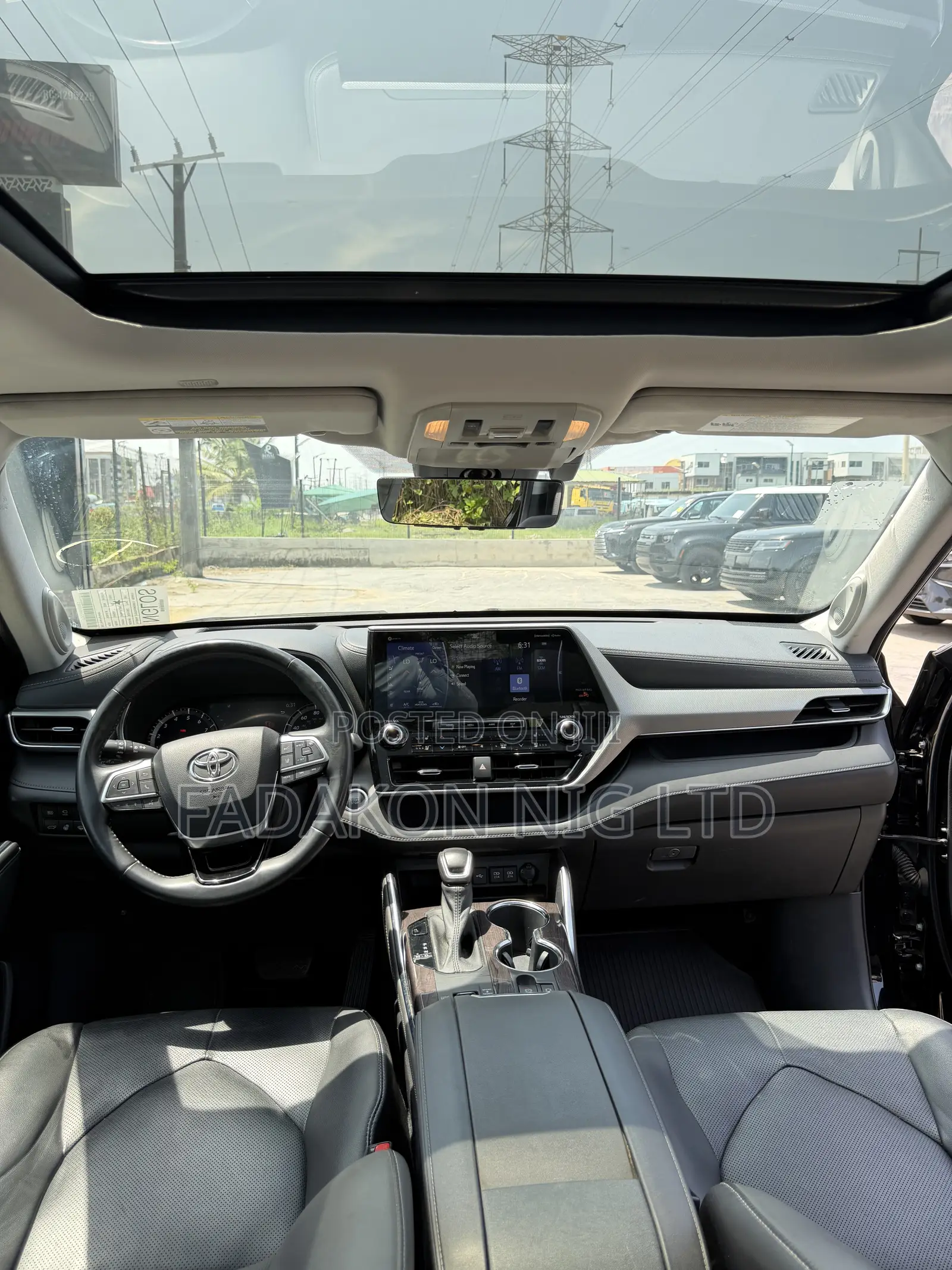 Toyota Highlander Platinum 2021 Black