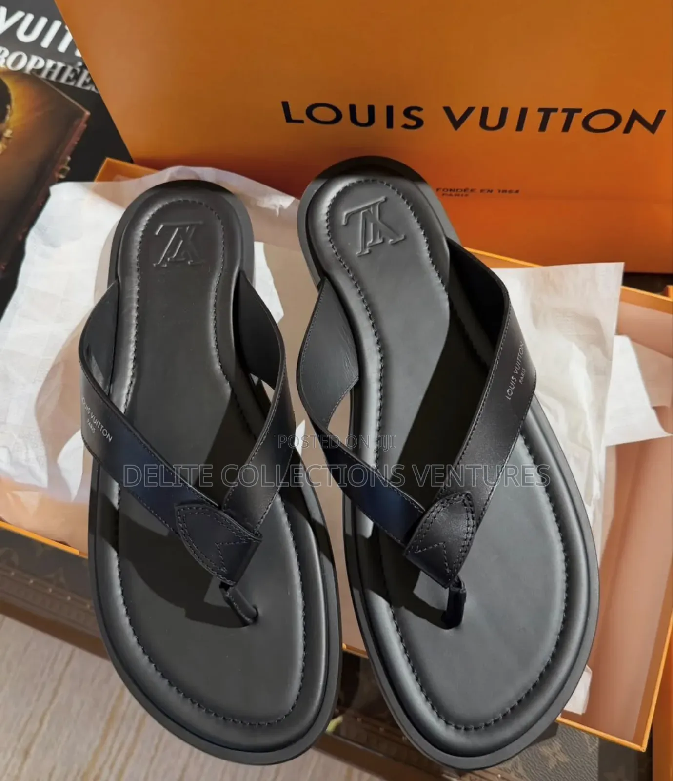 Luxury Update Louis Vuitton Sunset Thong. Available in 2 Colors