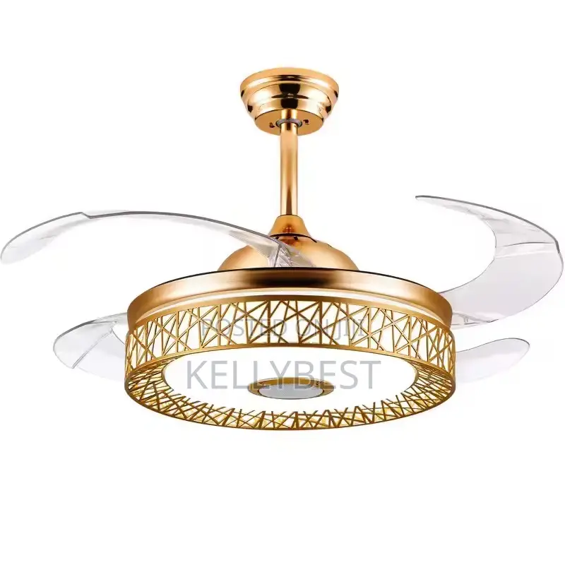 Led Fan Chandelier