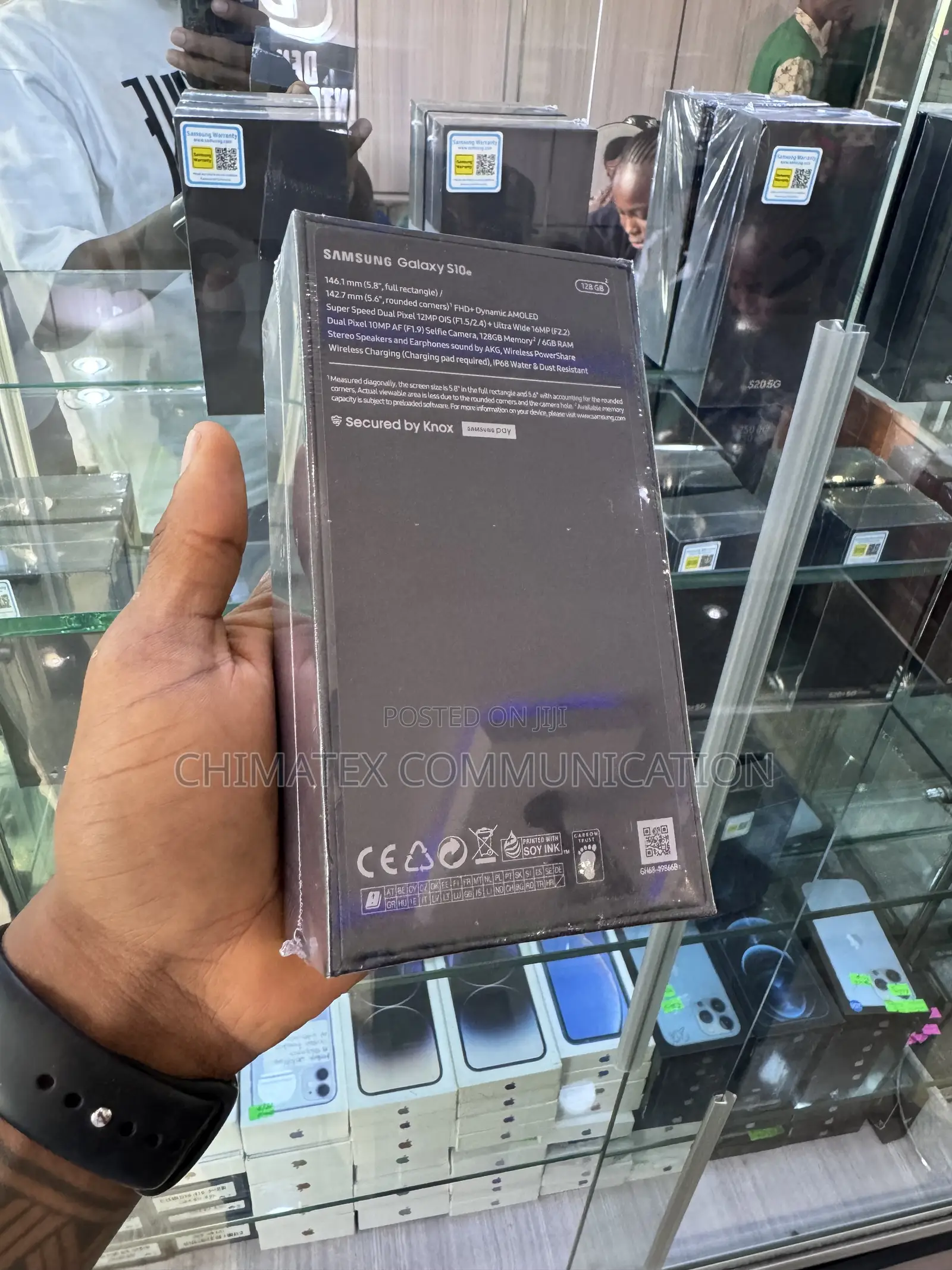 New Samsung Galaxy S10e 128 GB Black