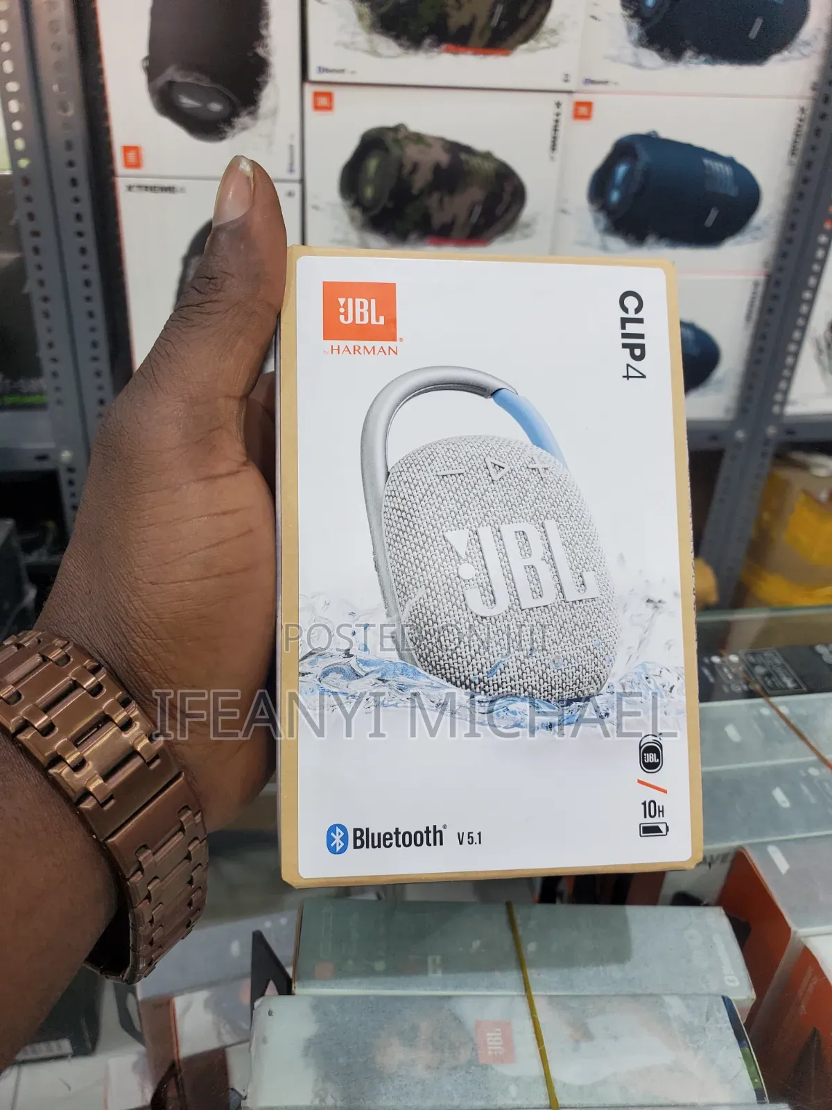 The JBL Clip 4 Is an Ultra-Portable Bluetooth Speaker.