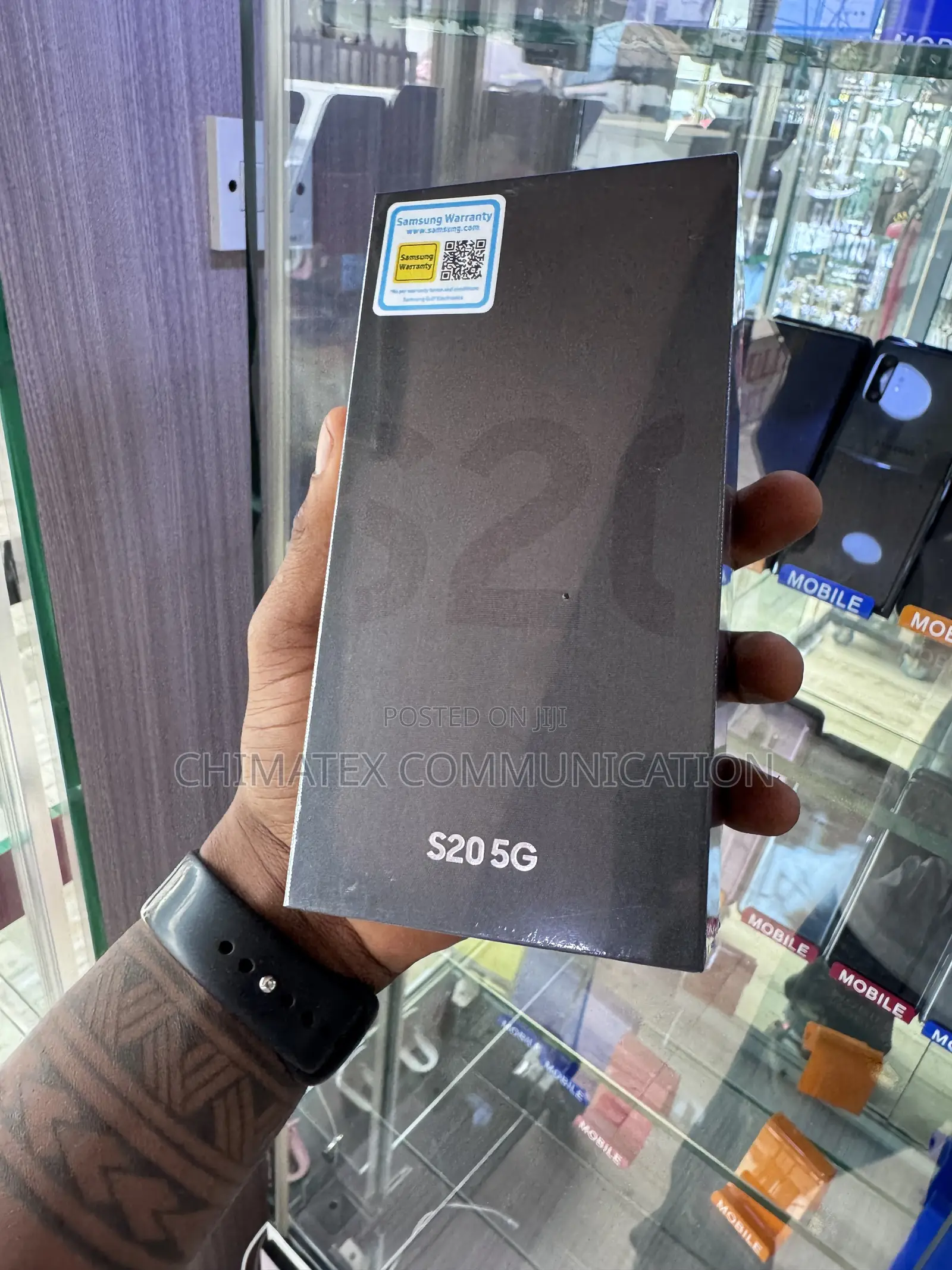 New Samsung Galaxy S20 128 GB Blue