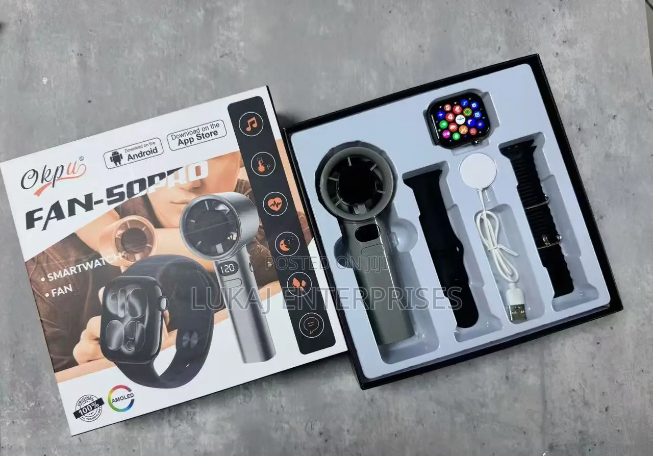 50pro* _Smart Watch $ Fan