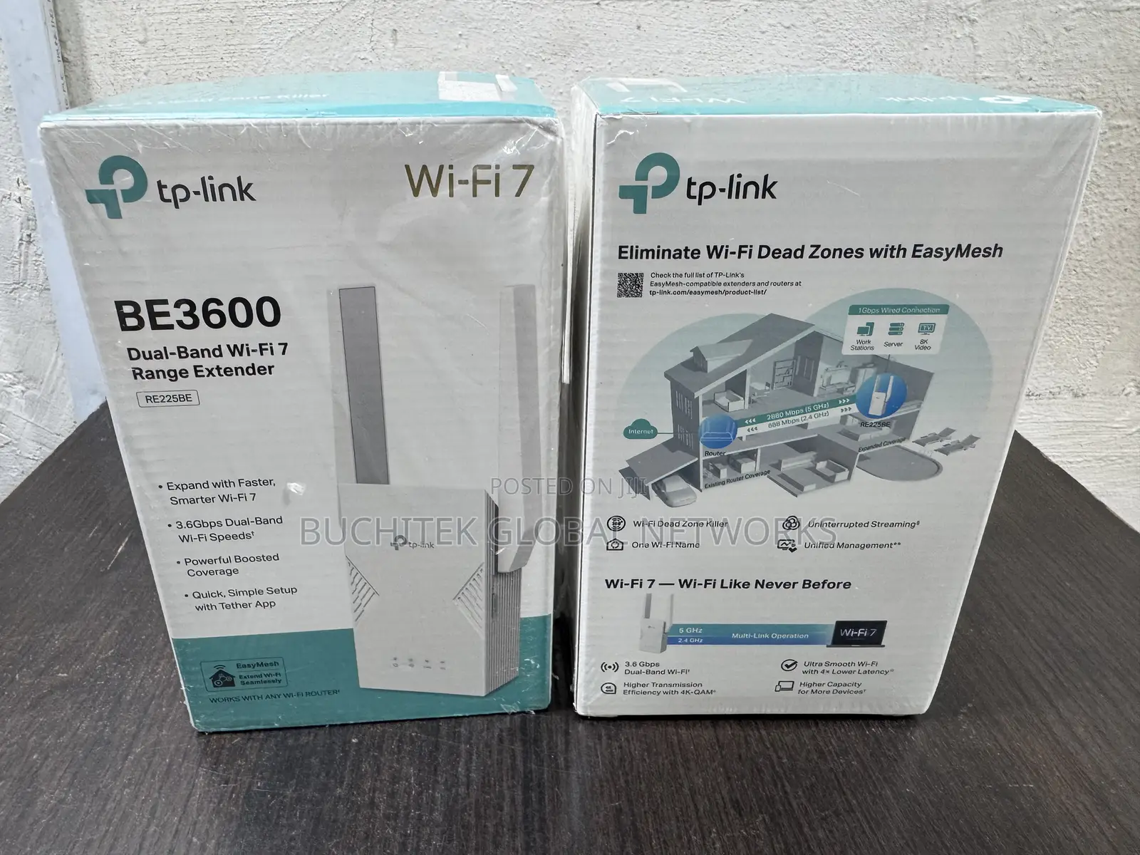 Tp-Link Re225be Be3600 Dual-Band-Wifi 7 Range Extender