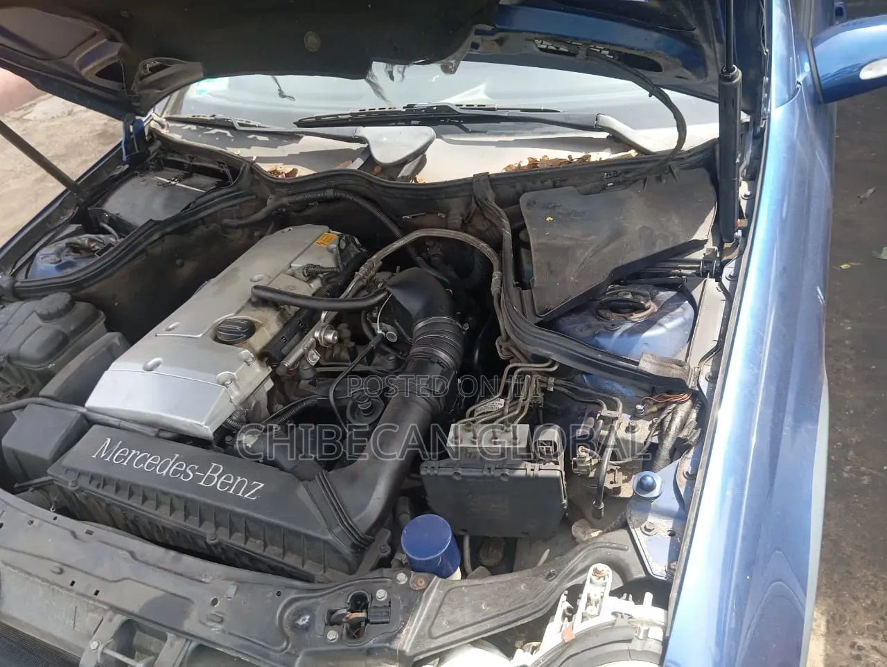 Mercedes-Benz C200 2004 Blue
