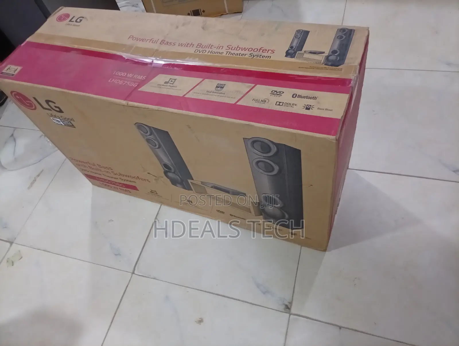 Lg 4.2 Channel Home Theater Package With Bluetooth Audio