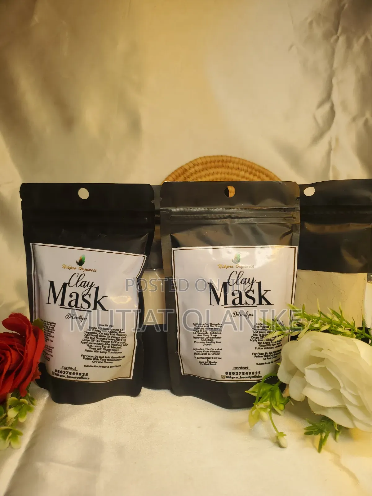 Clay Mask (Scalp And Face)