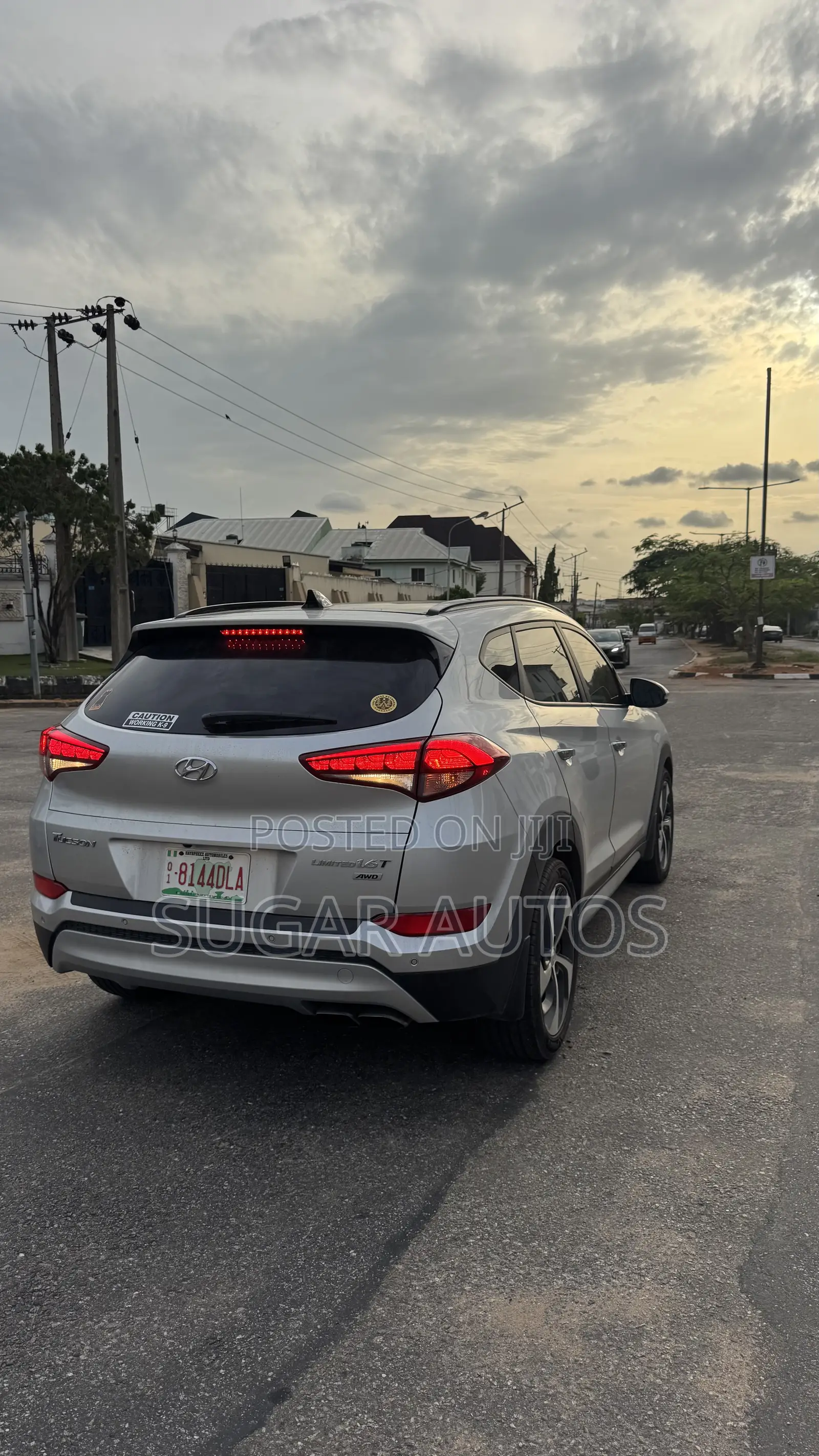 Hyundai Tucson Limited AWD 2017 Silver