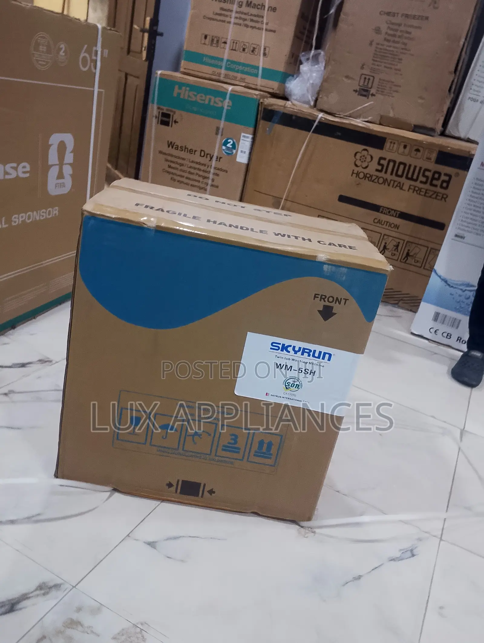 Skyrun 5kg Portable Washing Machine With Durable Design