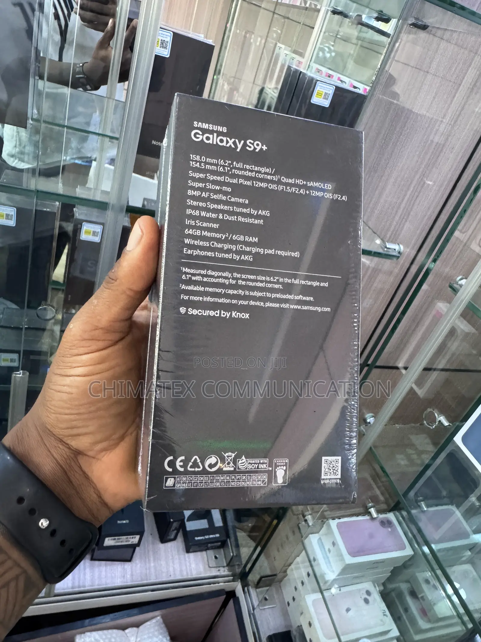 New Samsung Galaxy S9 Plus 64 GB Black