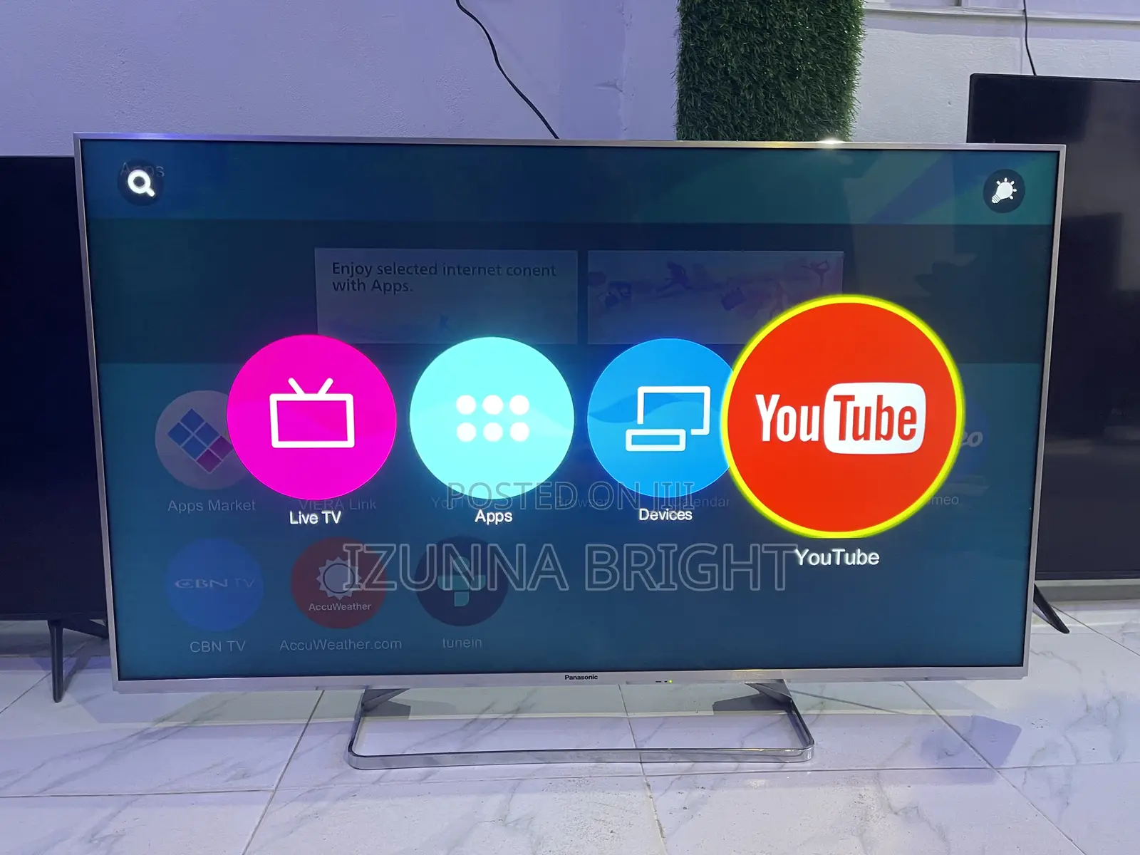Uk Used Panasonic 50-Inch Uhd Smart Tv