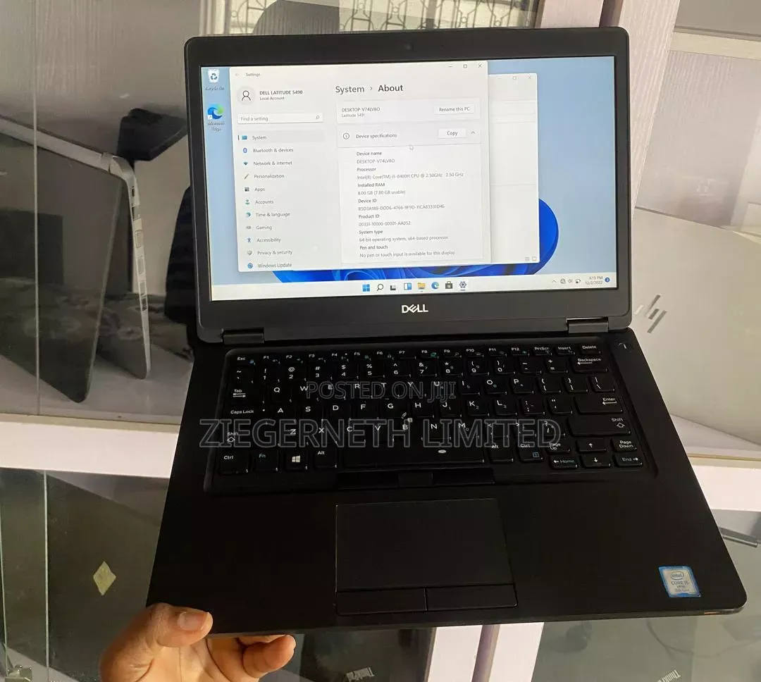 Laptop Dell Latitude 5491 8GB Intel Core i5 SSD 256GB