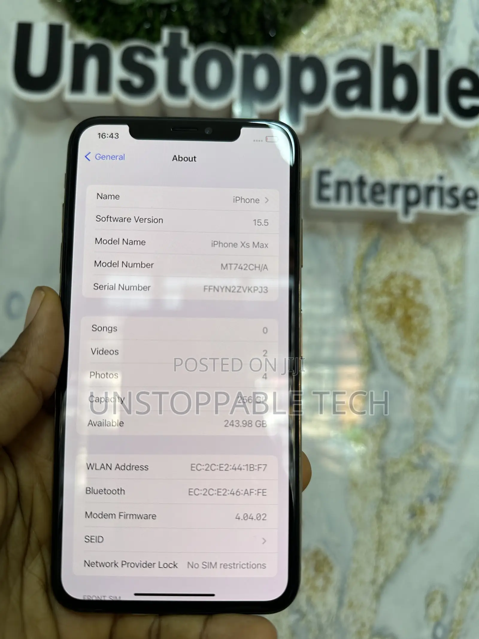 Apple iPhone XS Max 256 GB Gold