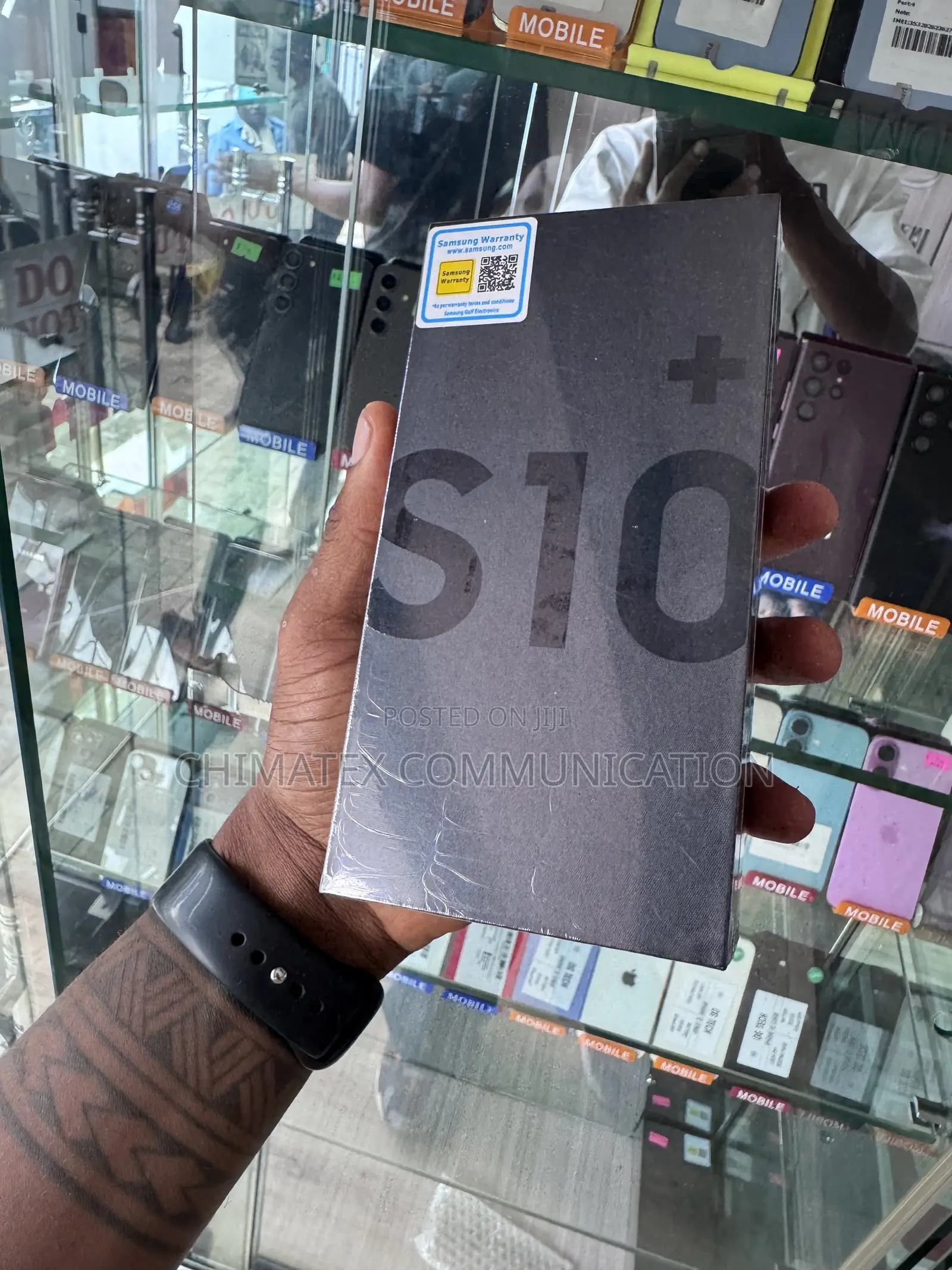 New Samsung Galaxy S10 Plus 128 GB Black