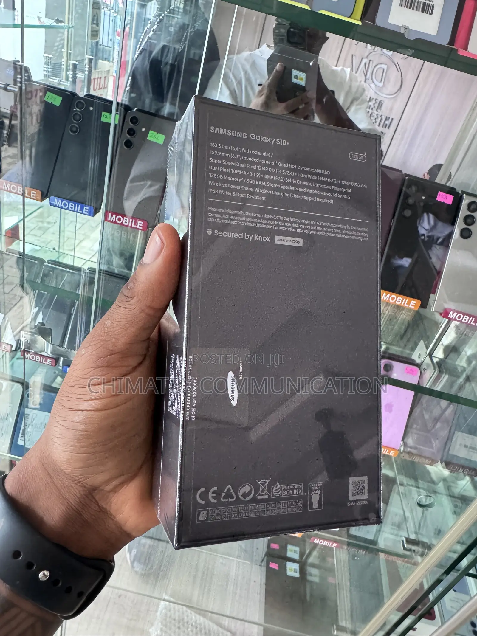New Samsung Galaxy S10 Plus 128 GB Black