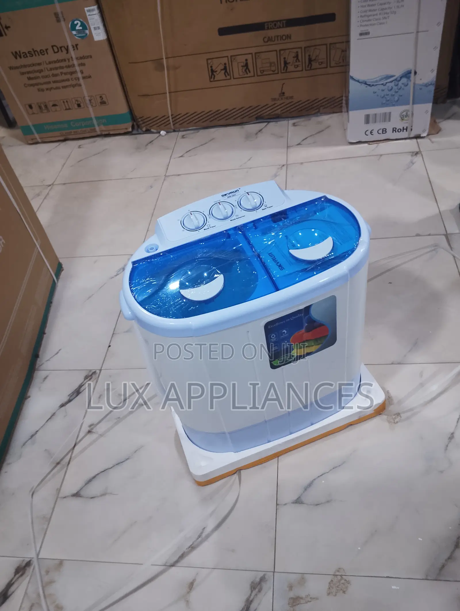 Skyrun 5kg Portable Washer for Convenient Home Laundry