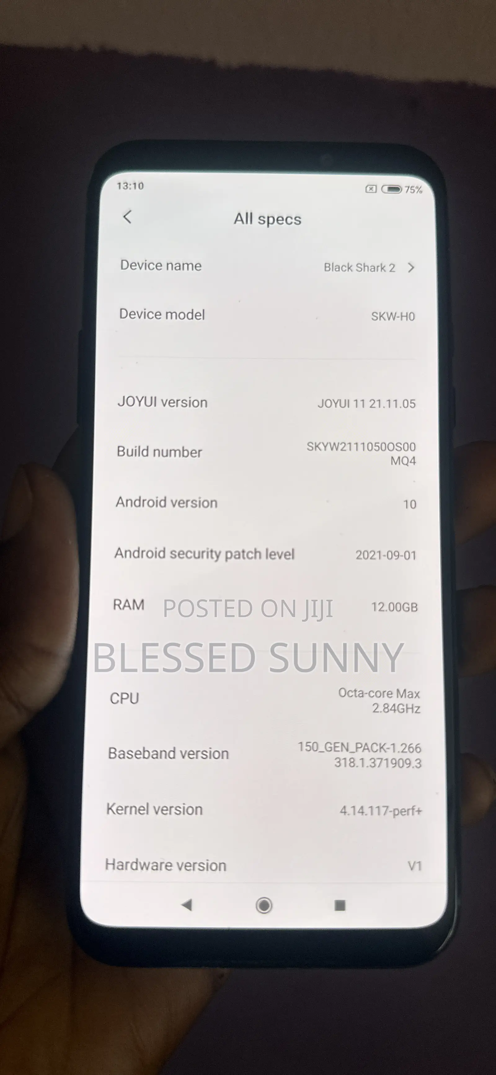 Xiaomi Black Shark 2 128 GB Black