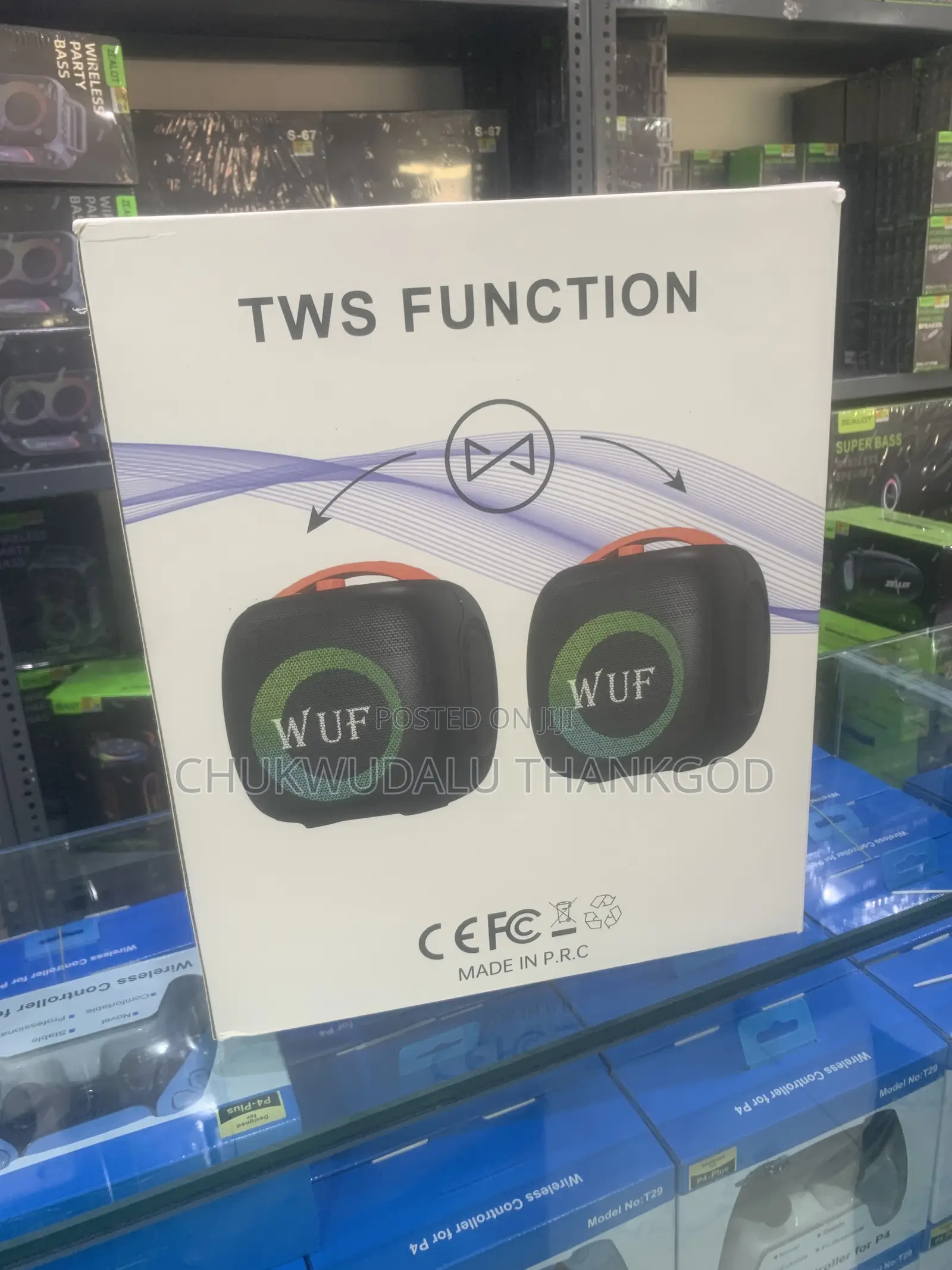 Wuf Wuf-5208 Turbo Wireless Speaker