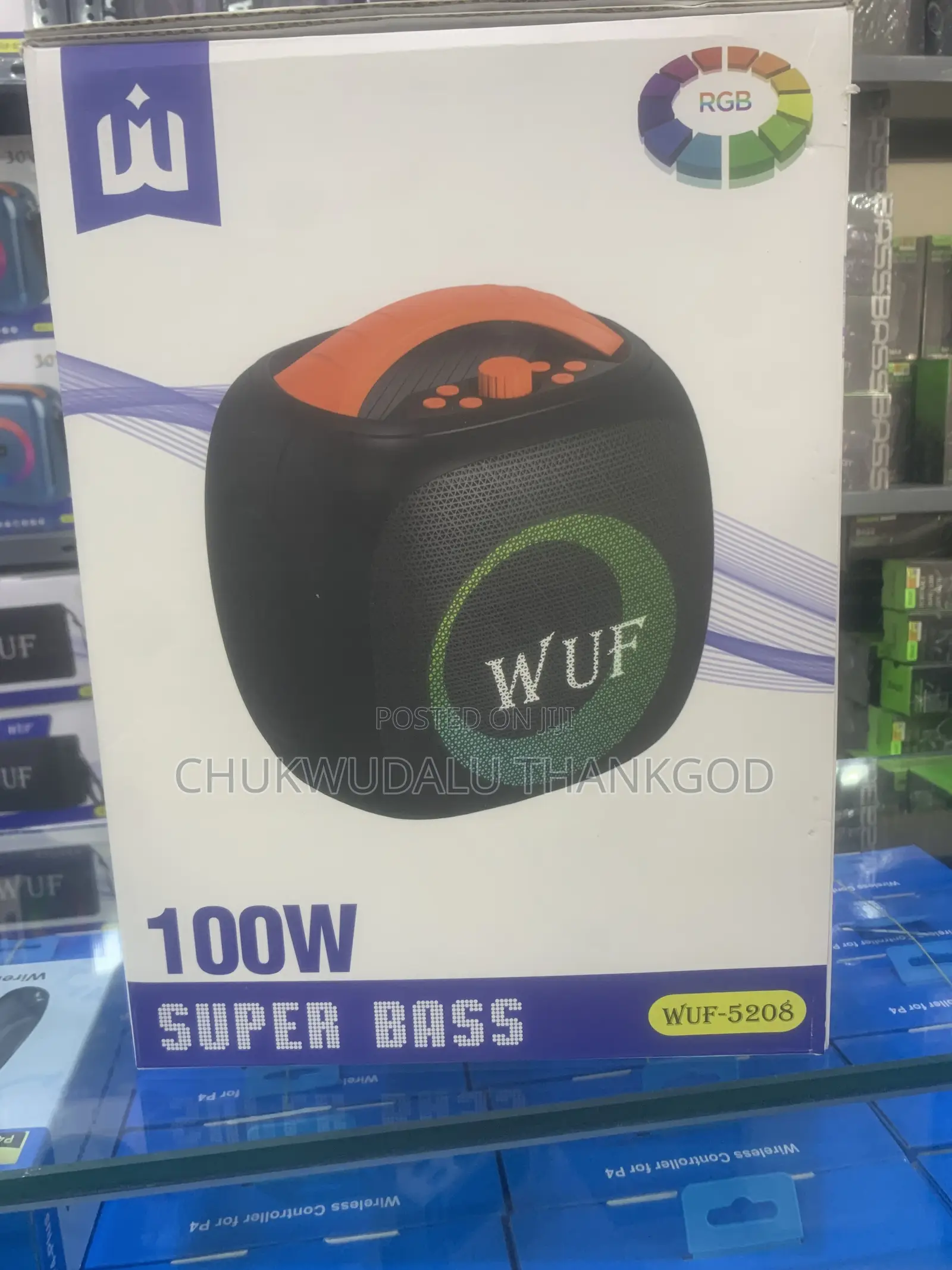 Wuf Wuf-5208 Turbo Wireless Speaker