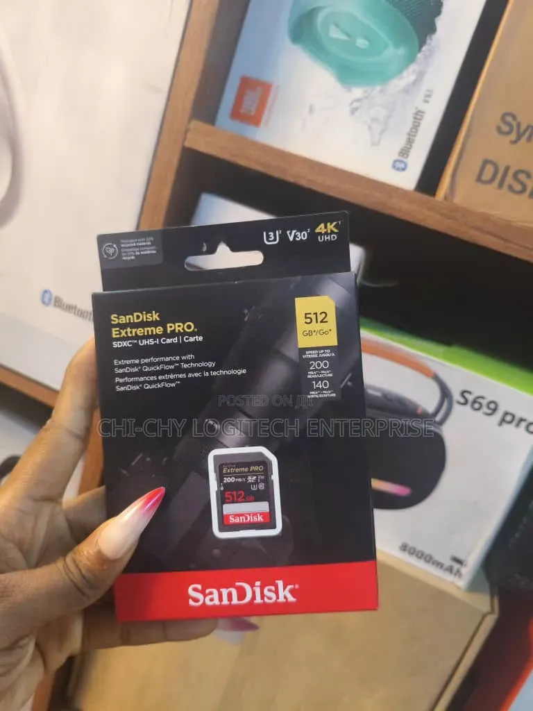 Sandisk Extreme Pro SDXC Uhs-I 512gb Memory Card