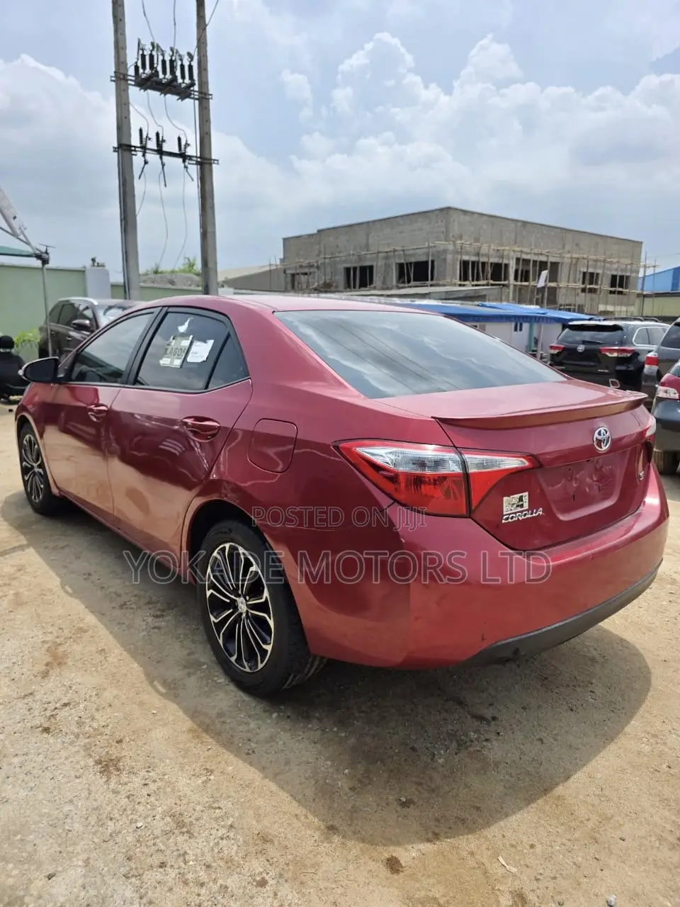 Toyota Corolla S Plus 4dr Sedan (1.8L 4cyl 6M) 2014 Red