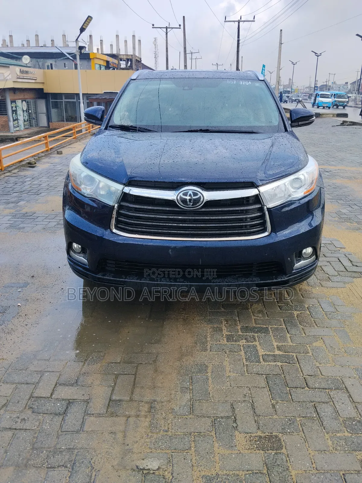 Toyota Highlander 2017 Blue