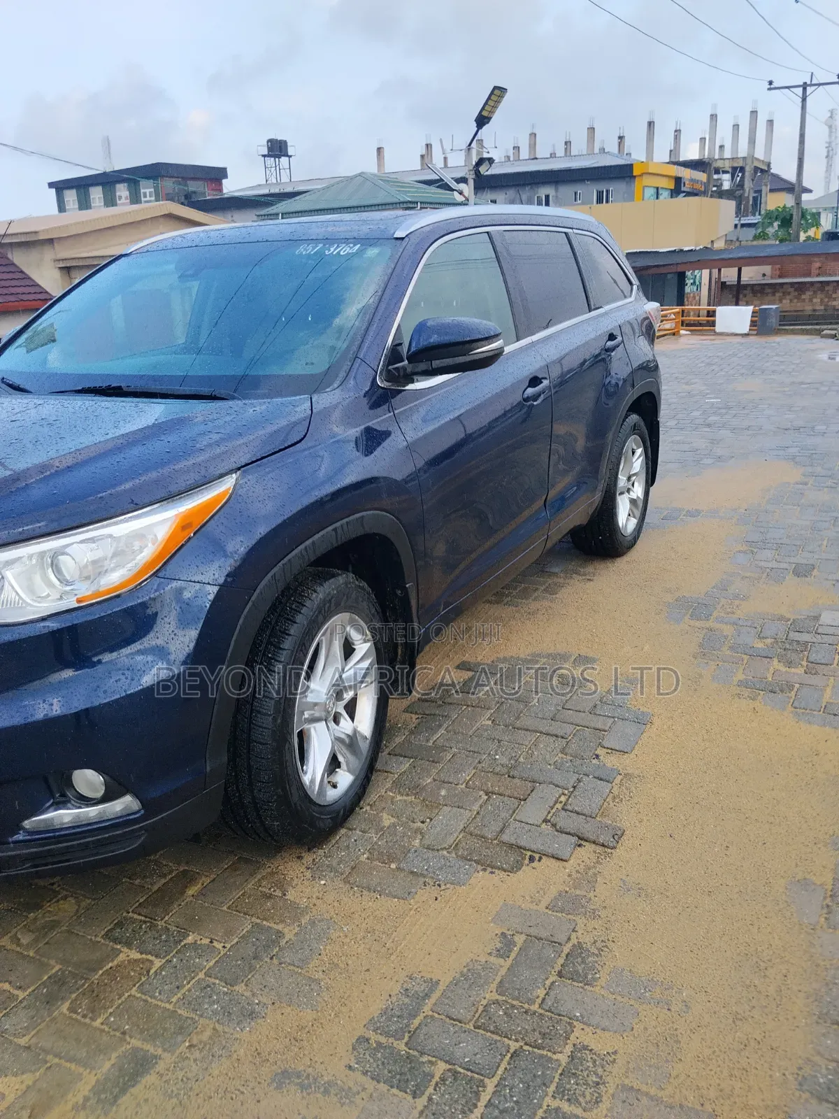 Toyota Highlander 2017 Blue