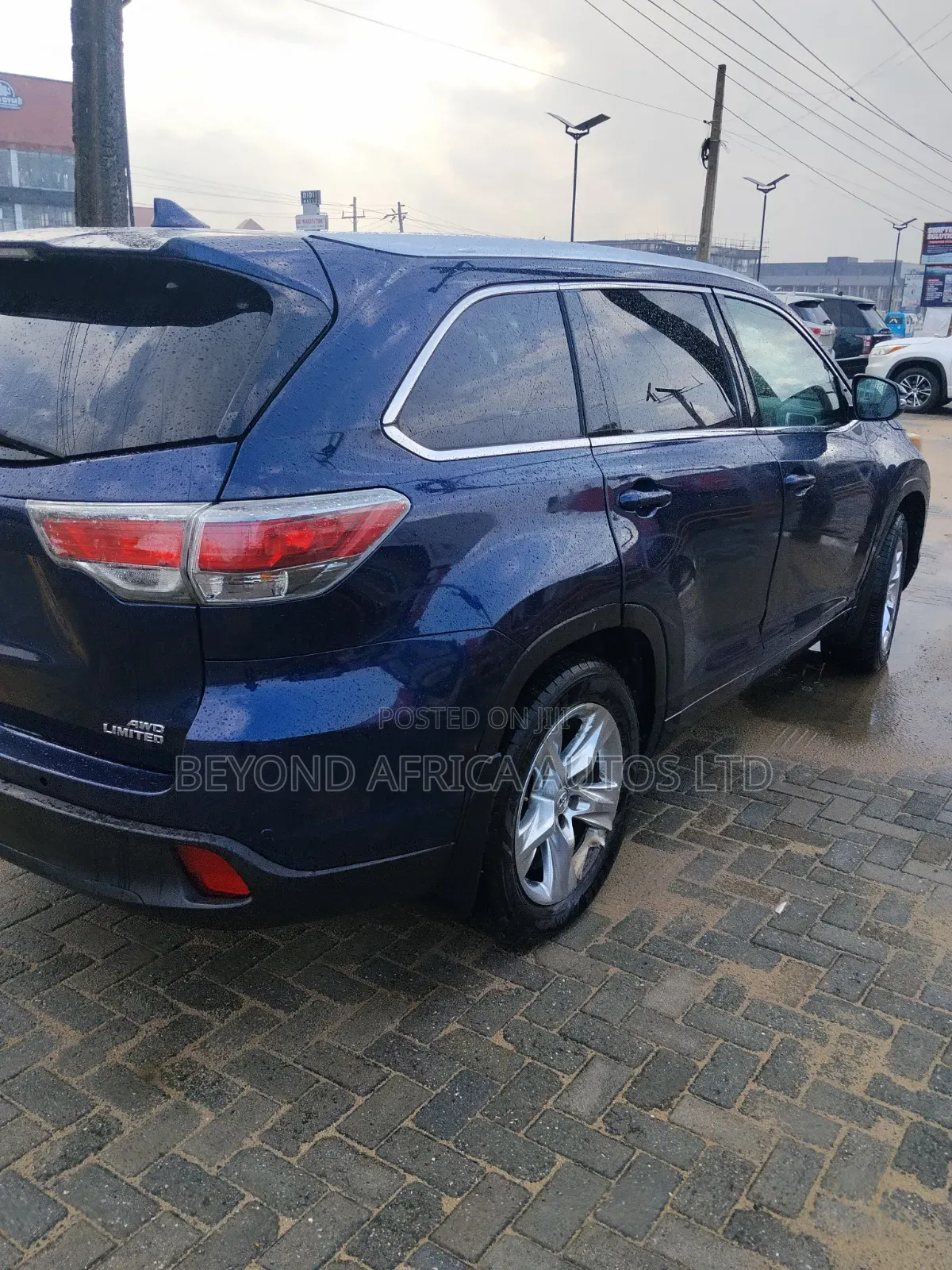 Toyota Highlander 2017 Blue