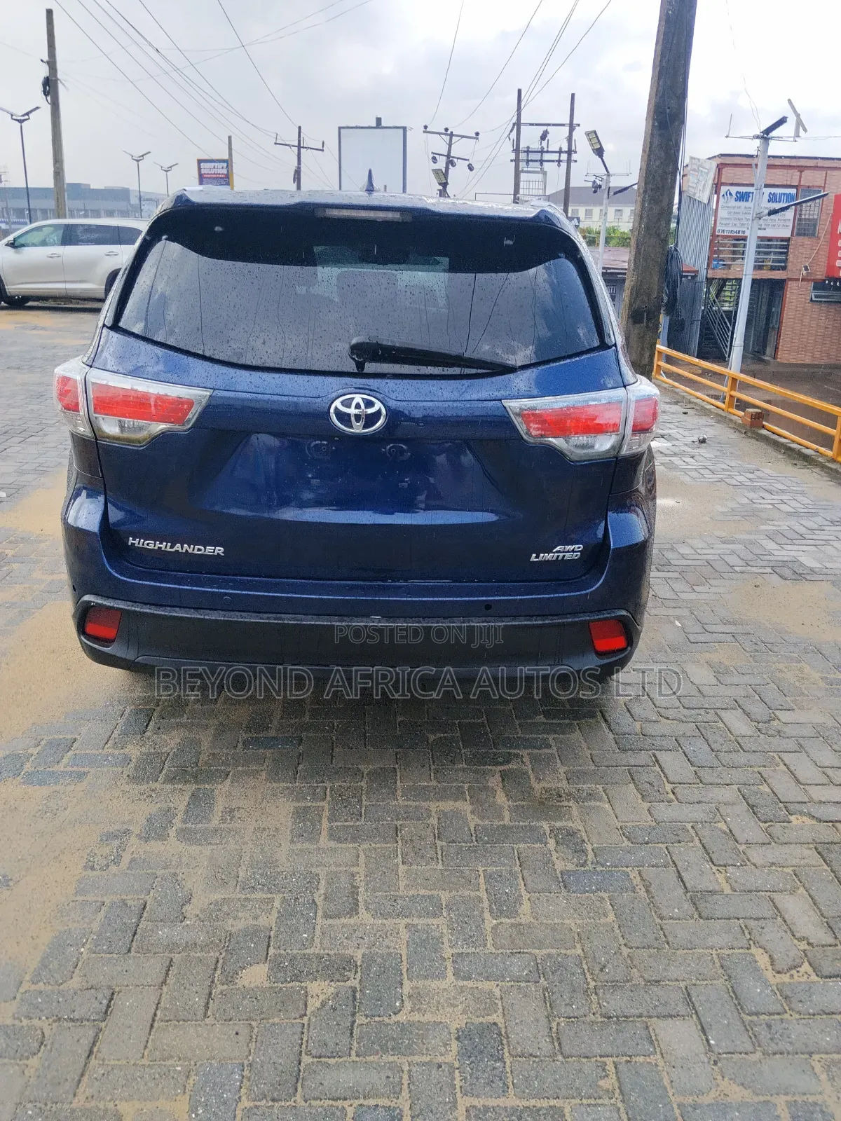 Toyota Highlander 2017 Blue