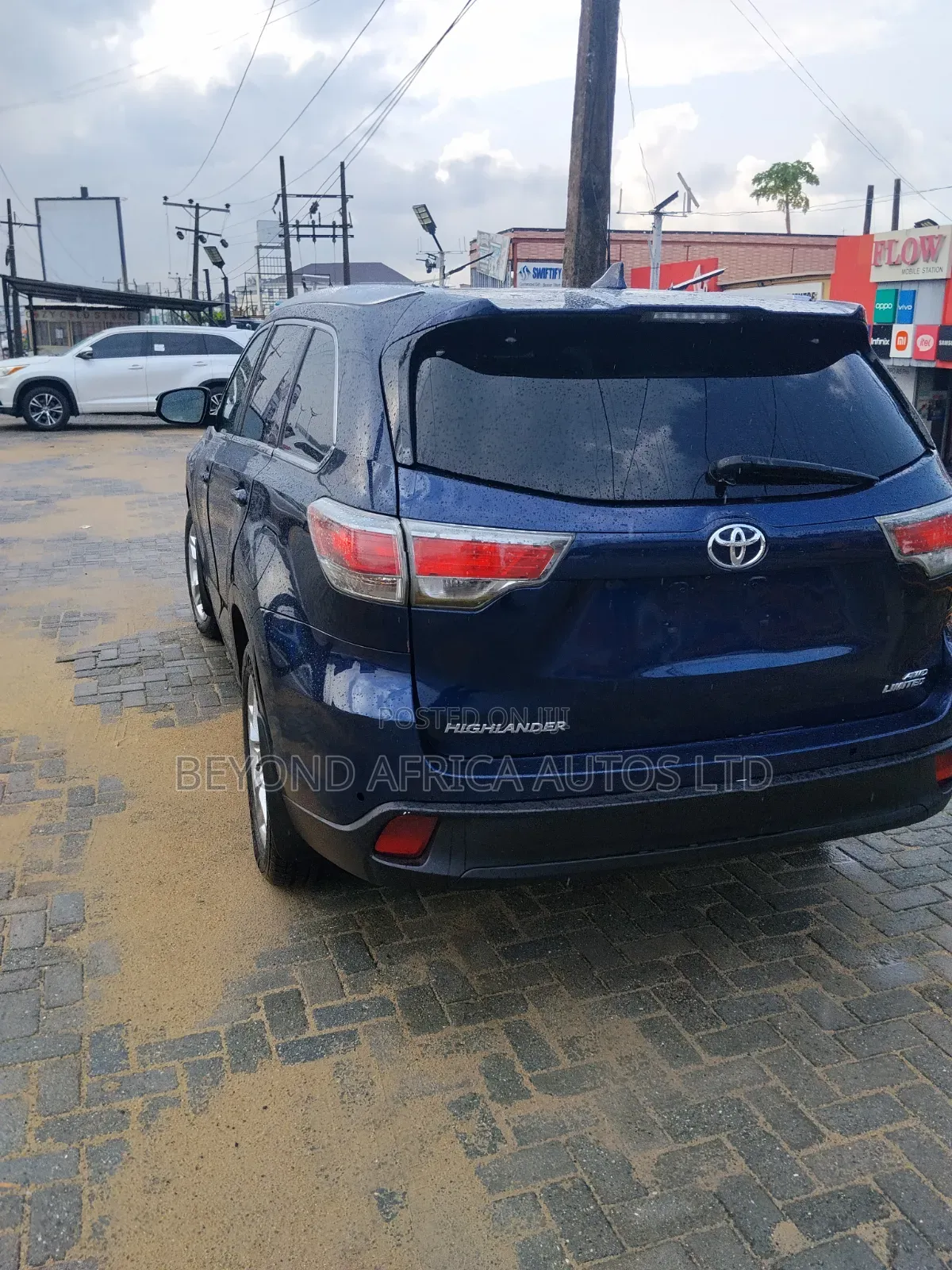 Toyota Highlander 2017 Blue