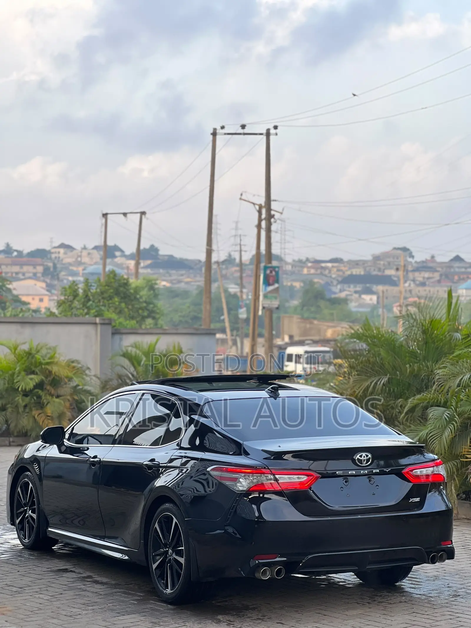 Toyota Camry XSE V6 FWD (3.5L 6cyl 8AM) 2018 Black