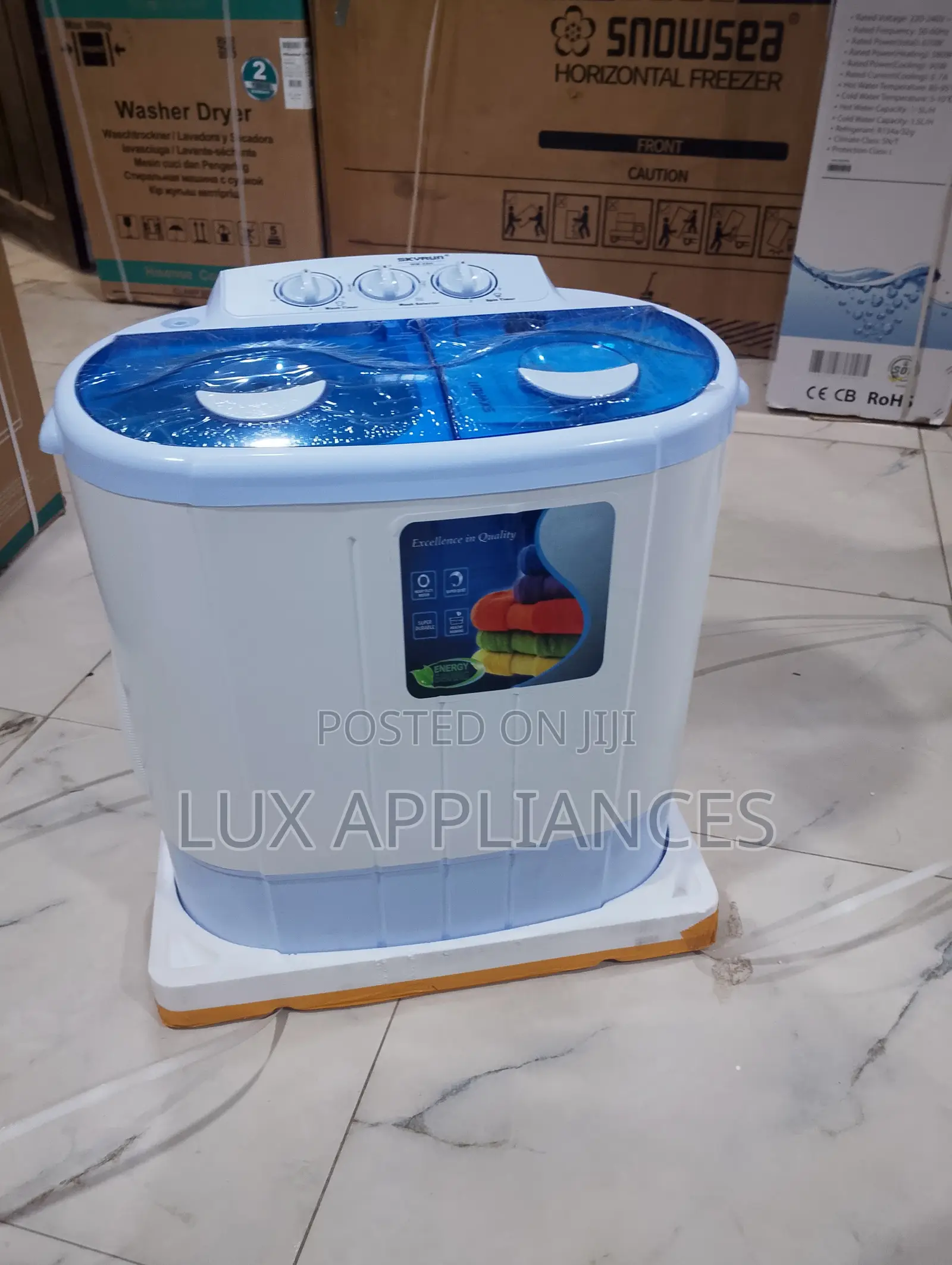 Skyrun 5kg Mini Washer With Strong Cleaning Performance