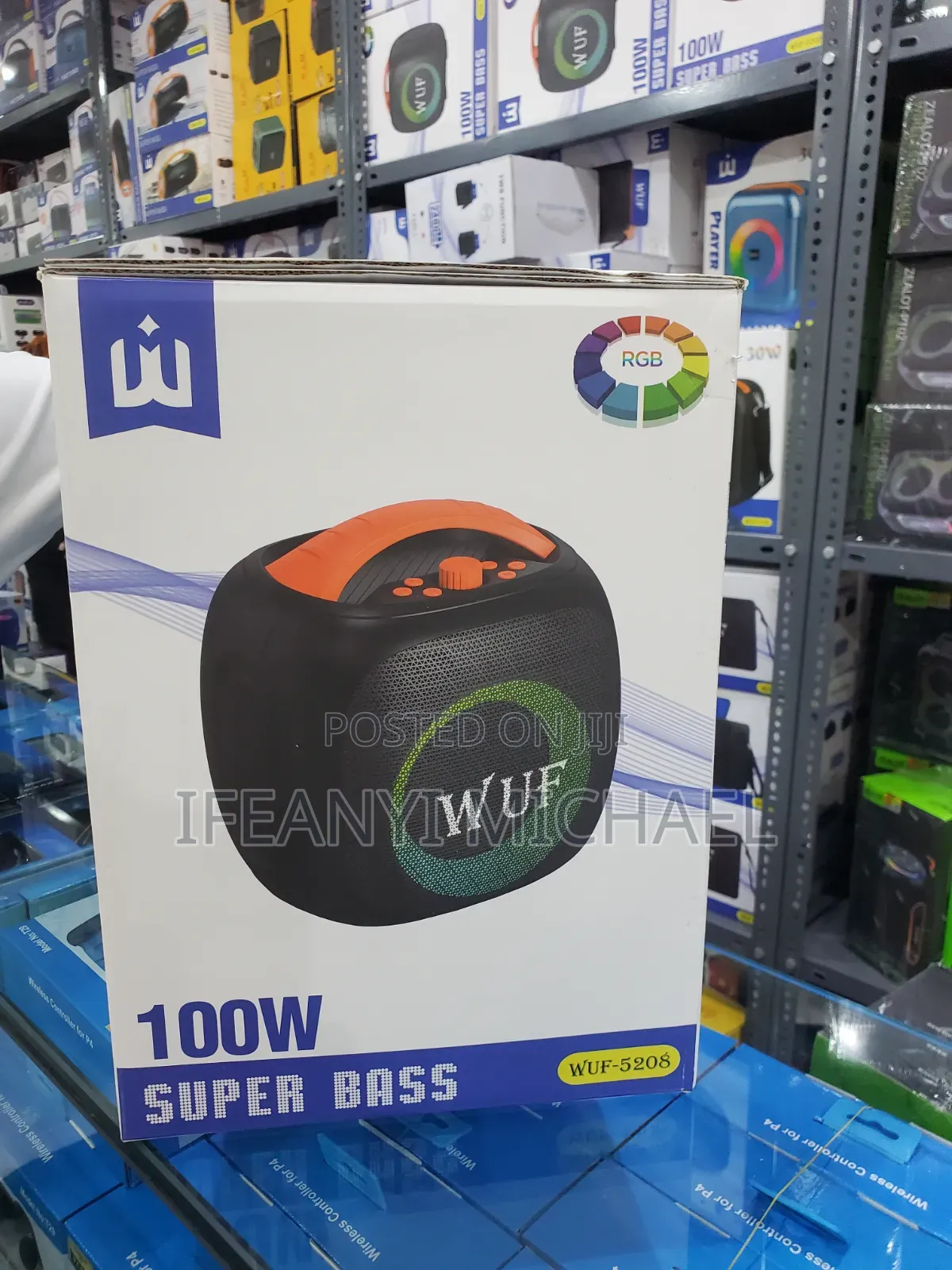 The Wuf-5208 Is an Affordable, Portable Bluetooth Speaker