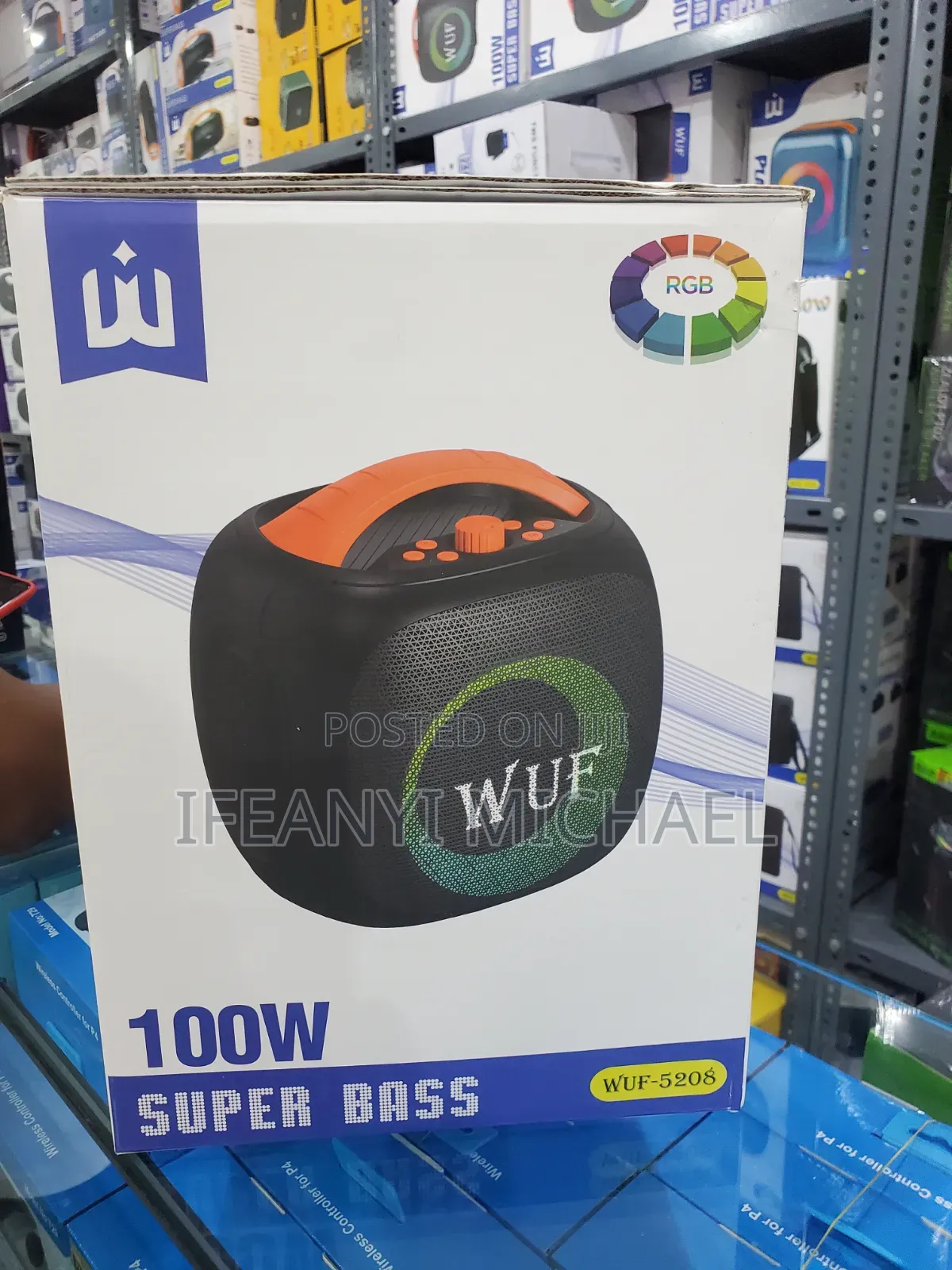 The Wuf-5208 Is an Affordable, Portable Bluetooth Speaker