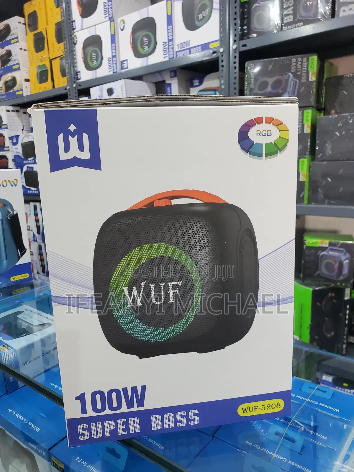 The Wuf-5208 Is an Affordable, Portable Bluetooth Speaker