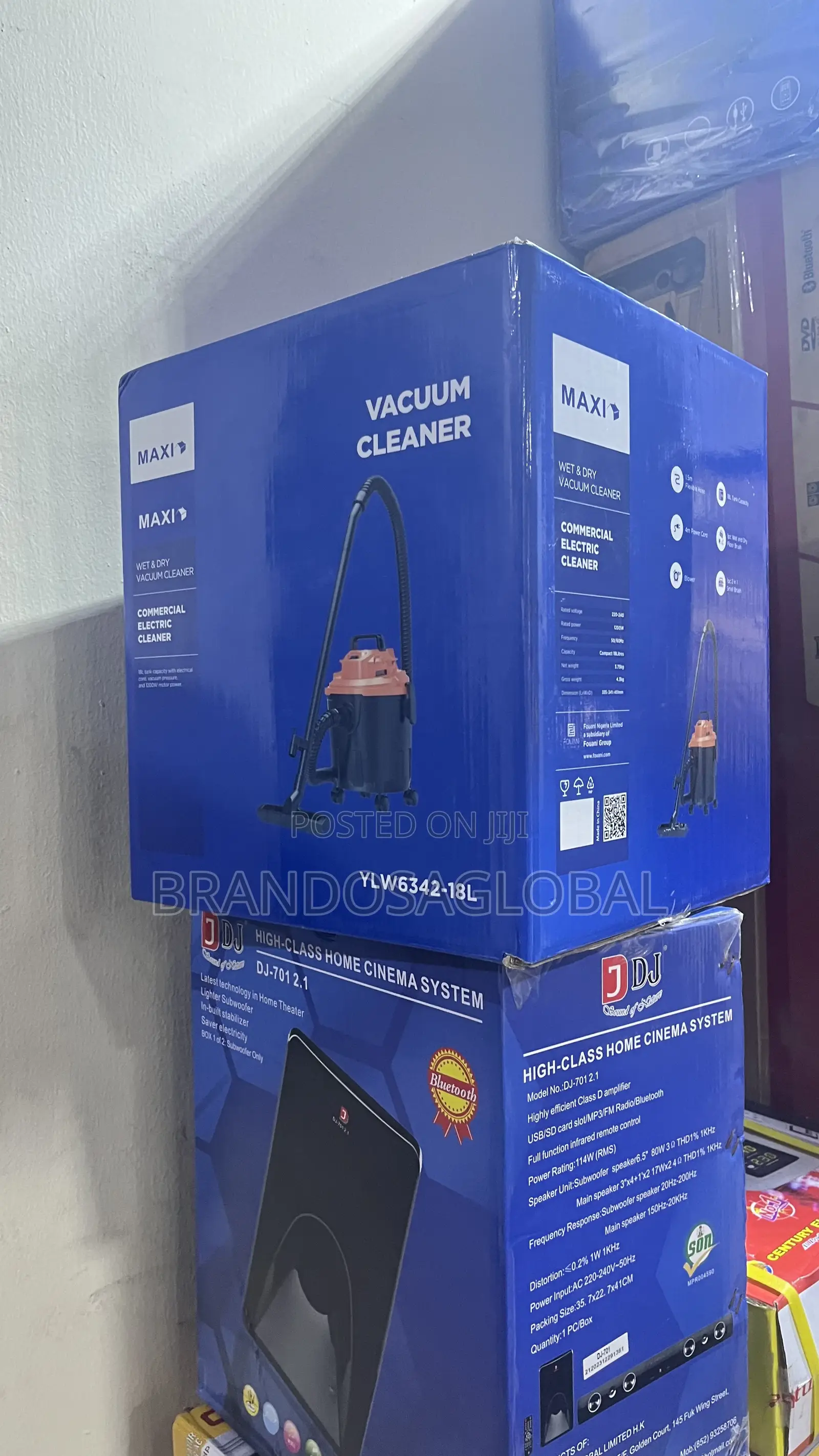 Maxi Vacuum Cleaner [Ylw6342-18l]-Reliable Household Vacuum System