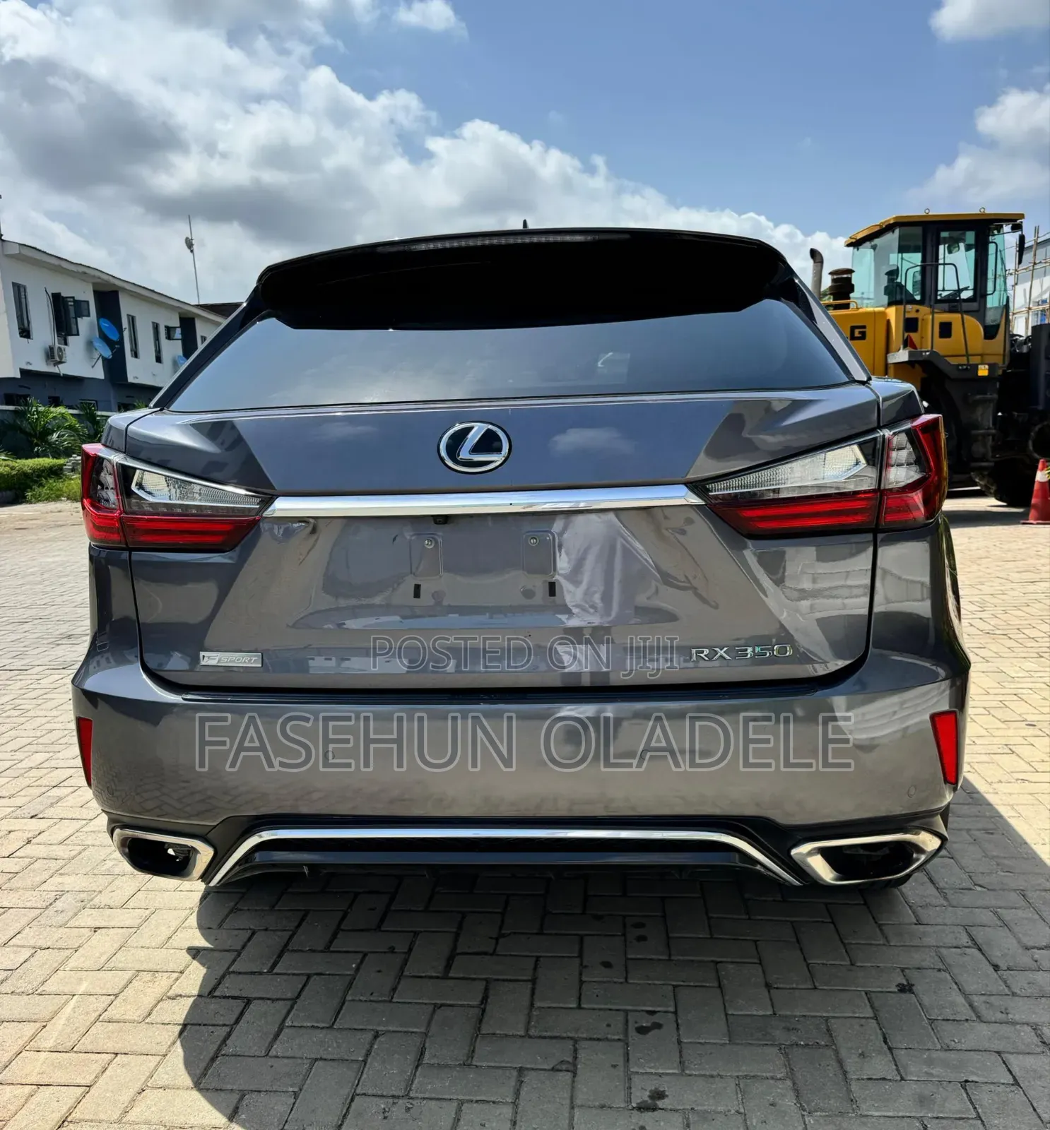 Lexus RX 350 F Sport FWD 2018 Gray