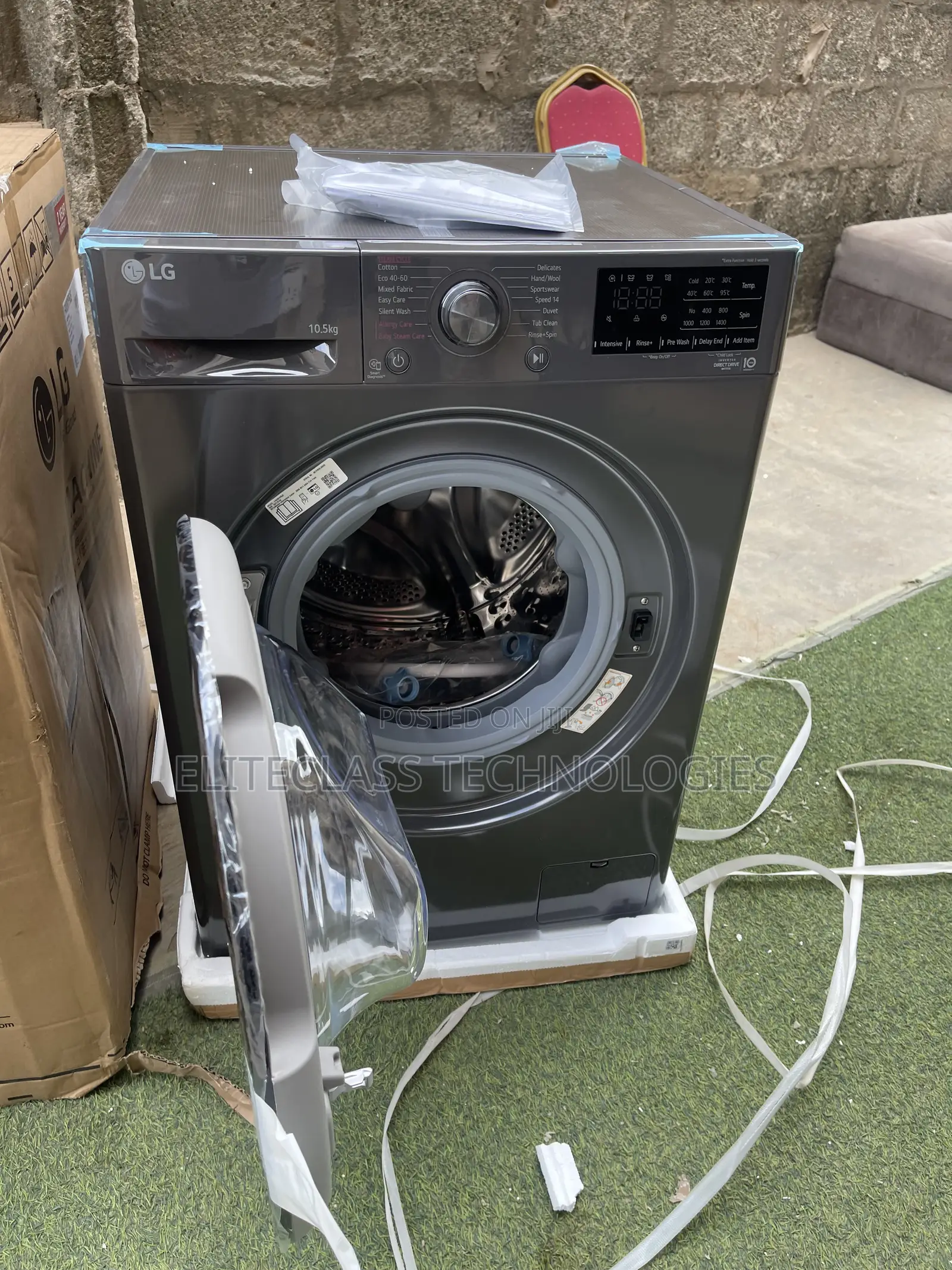 Lg Front Loader Washing Appliance 10.5kg
