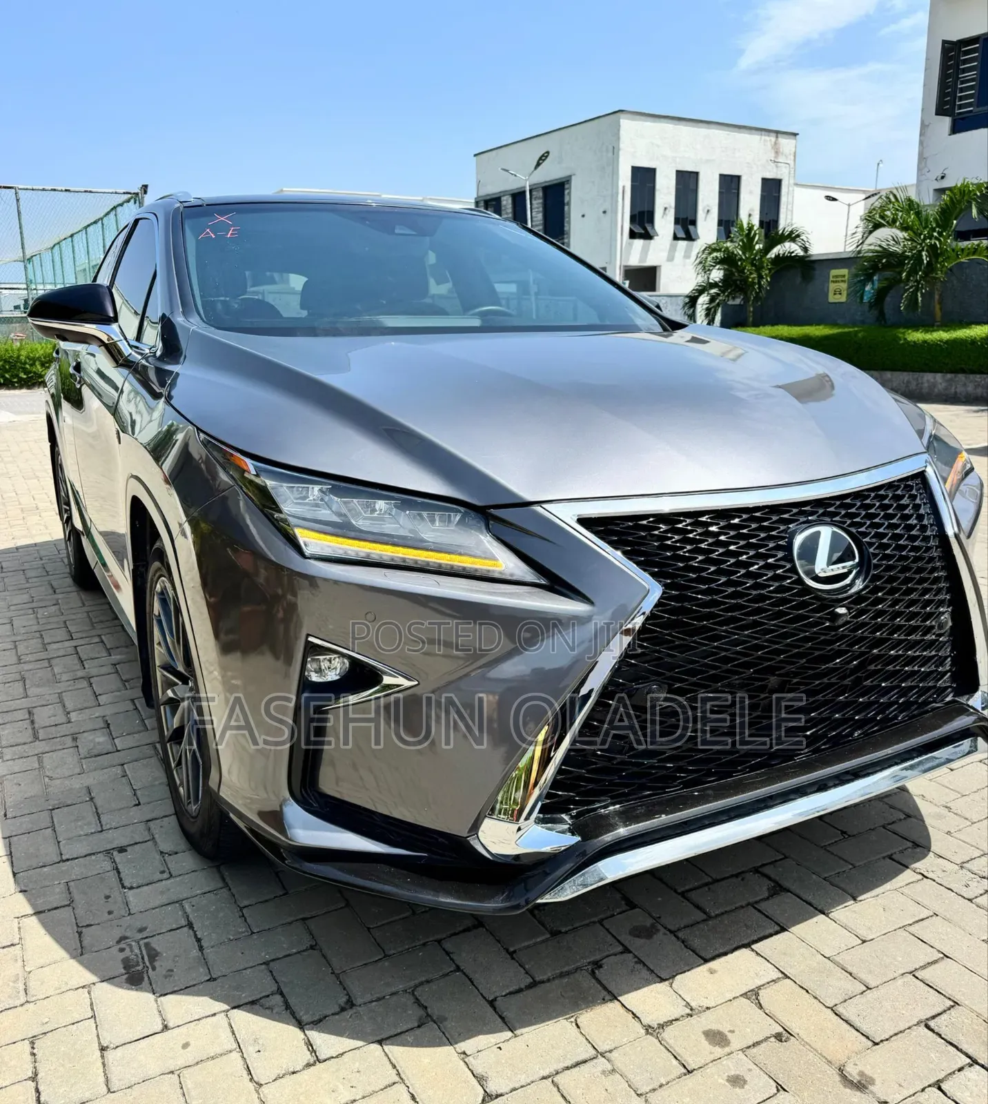 Lexus RX 350 F Sport FWD 2018 Gray
