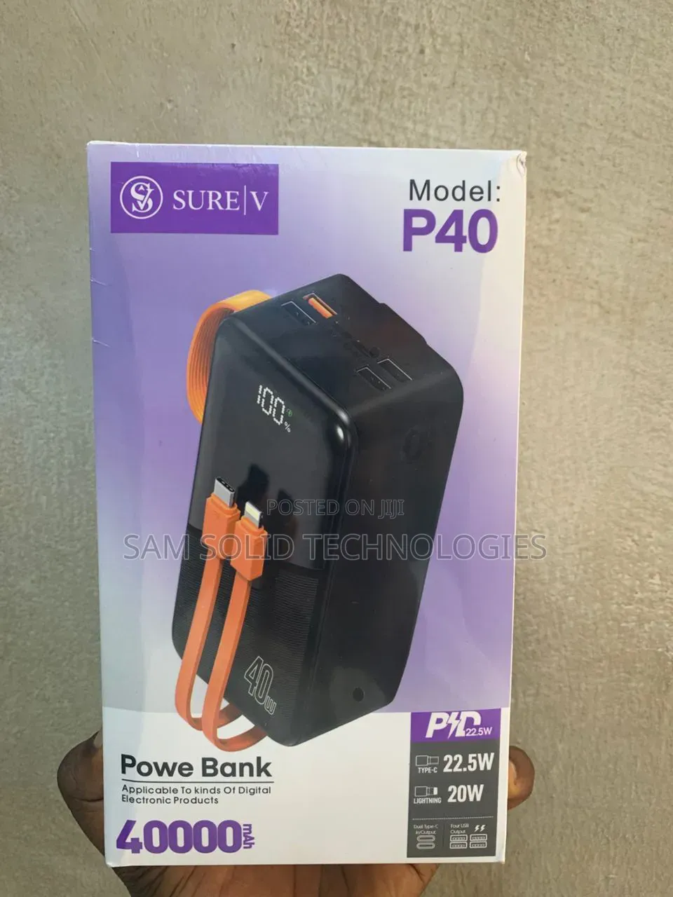 Sure v 40000mah Power Bank