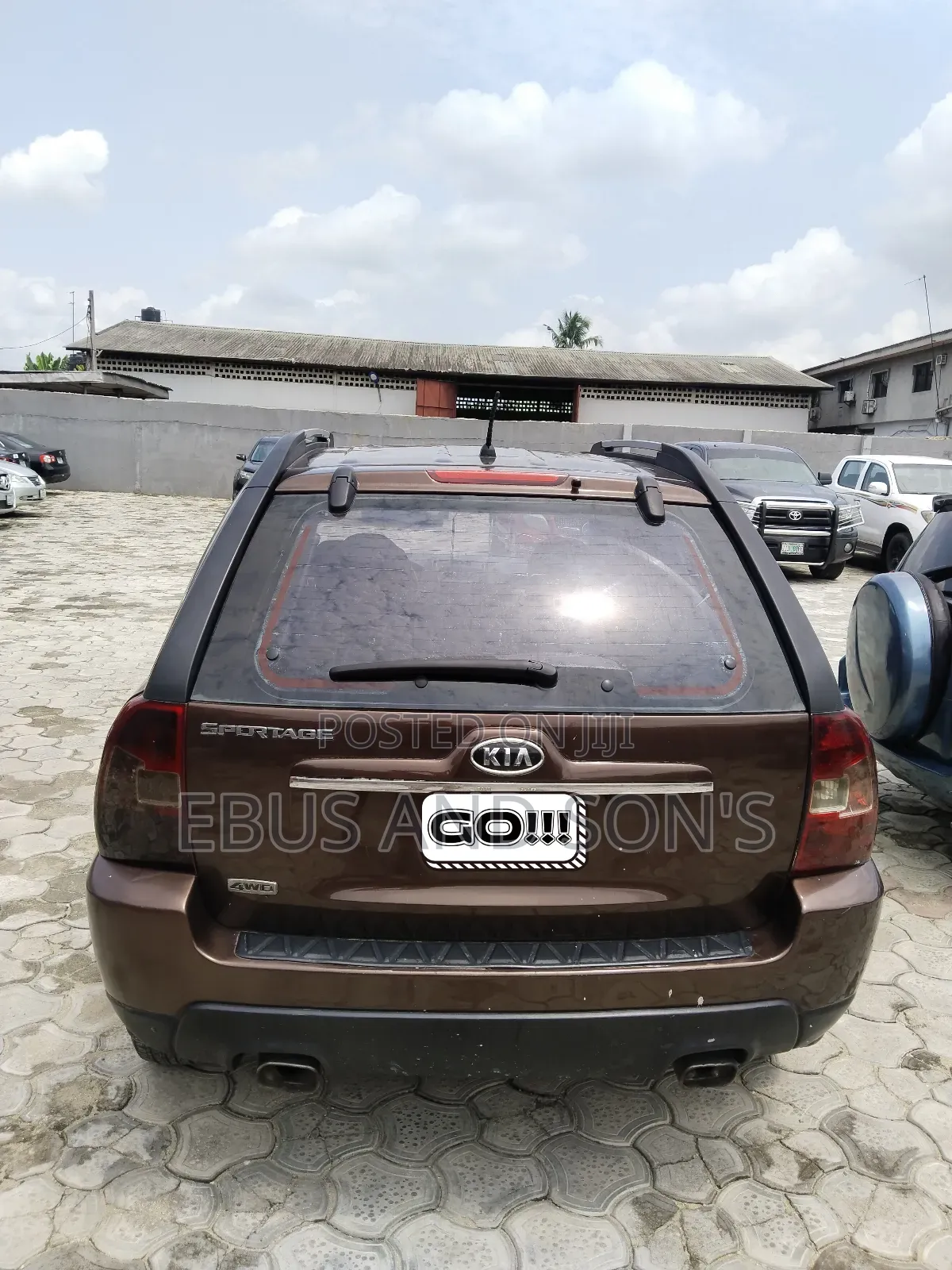 Kia Sportage 2008 Brown