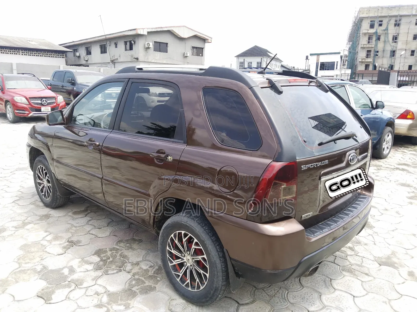 Kia Sportage 2008 Brown