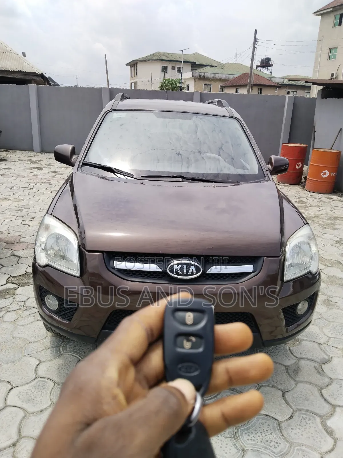 Kia Sportage 2008 Brown
