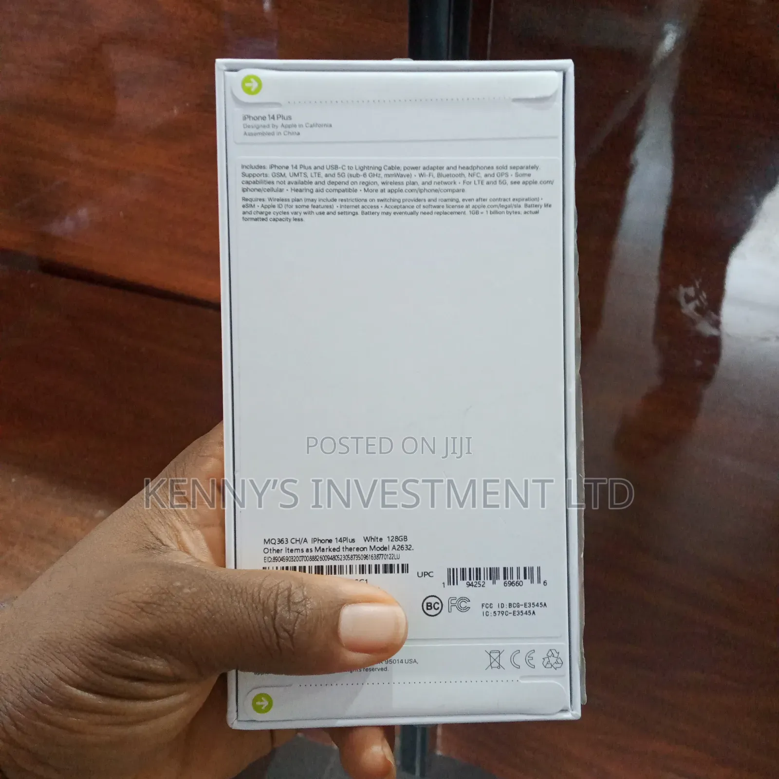 New Apple iPhone 14 Plus 256 GB White