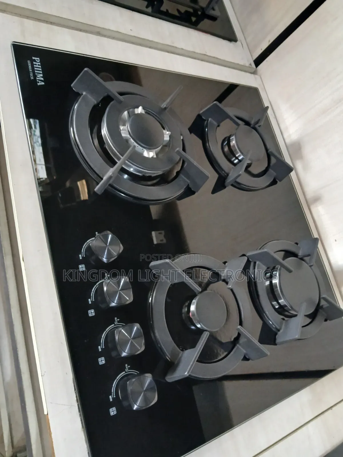 Phima Inbuilt 60x60cm 4 Burners Gas Cooker  Copper