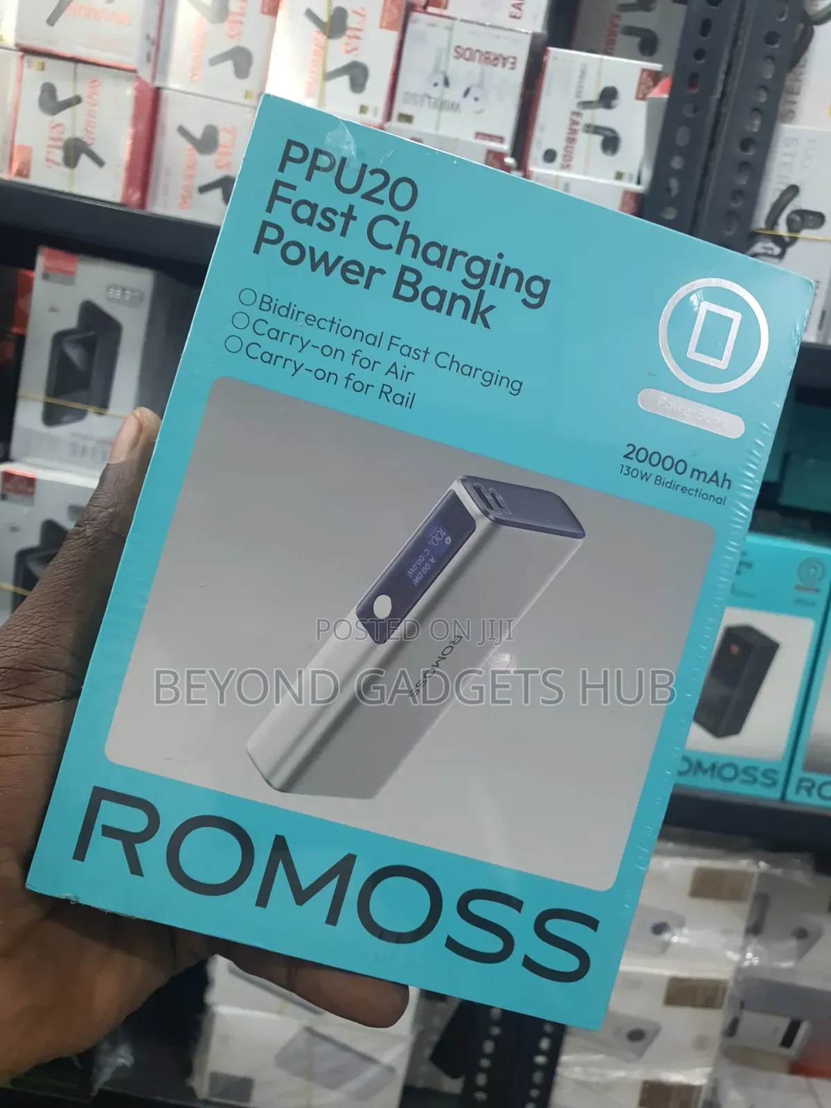 Romoss Ppu20 20,000mah Fast Charging Power Bank