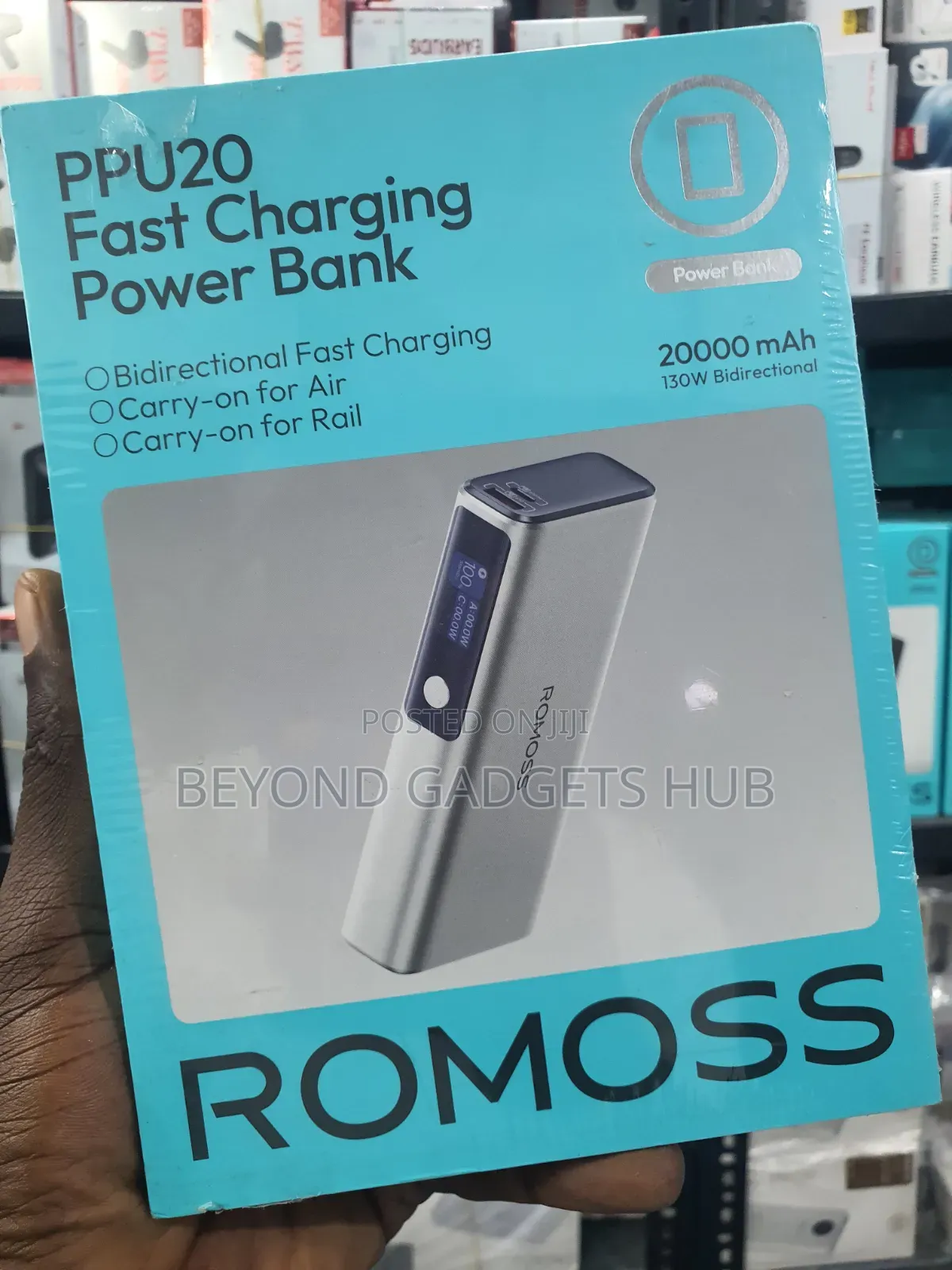 Romoss Ppu20 20,000mah Fast Charging Power Bank
